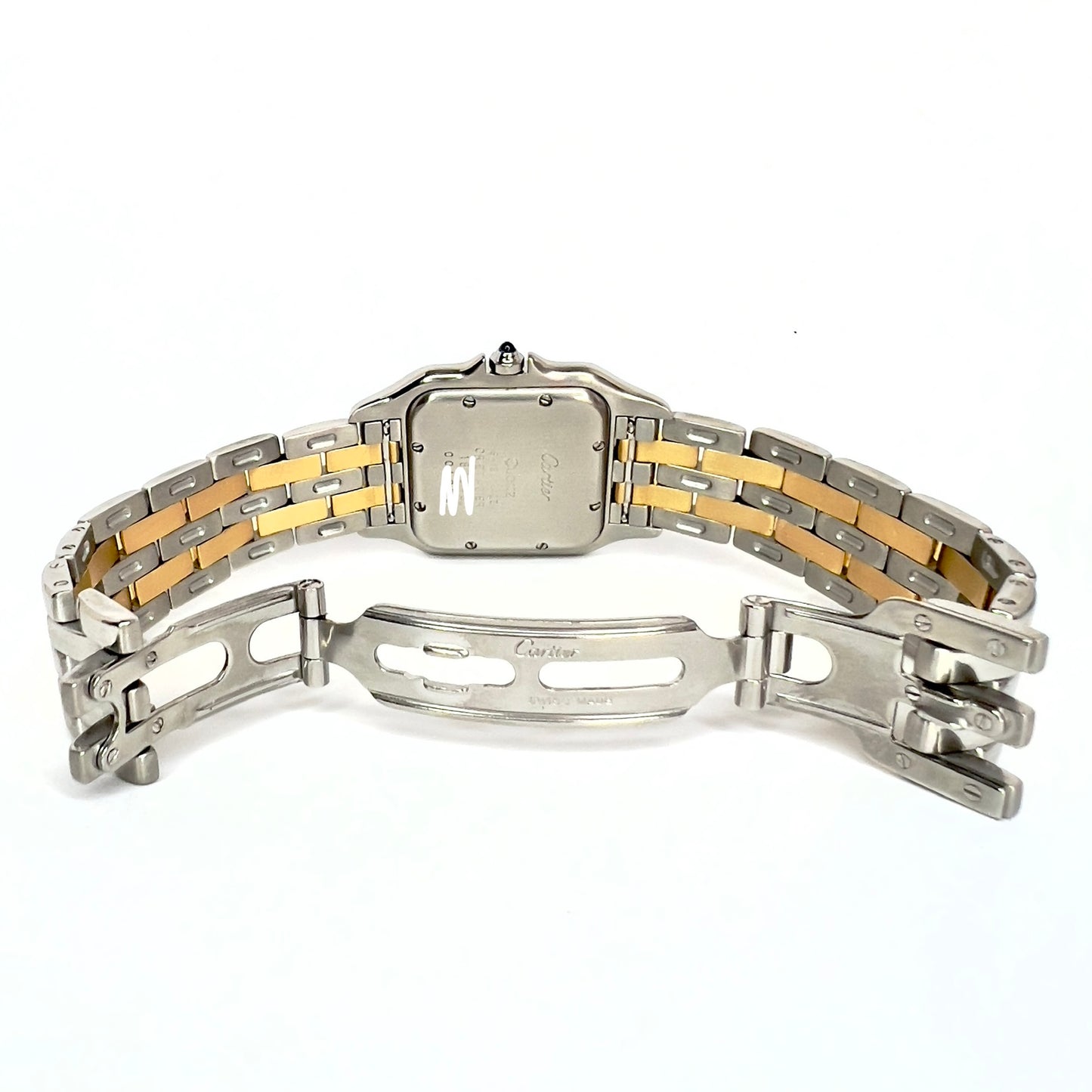 CARTIER PANTHERE Quartz 27mm 2 Row Gold 2.23TCW DIAMOND Watch