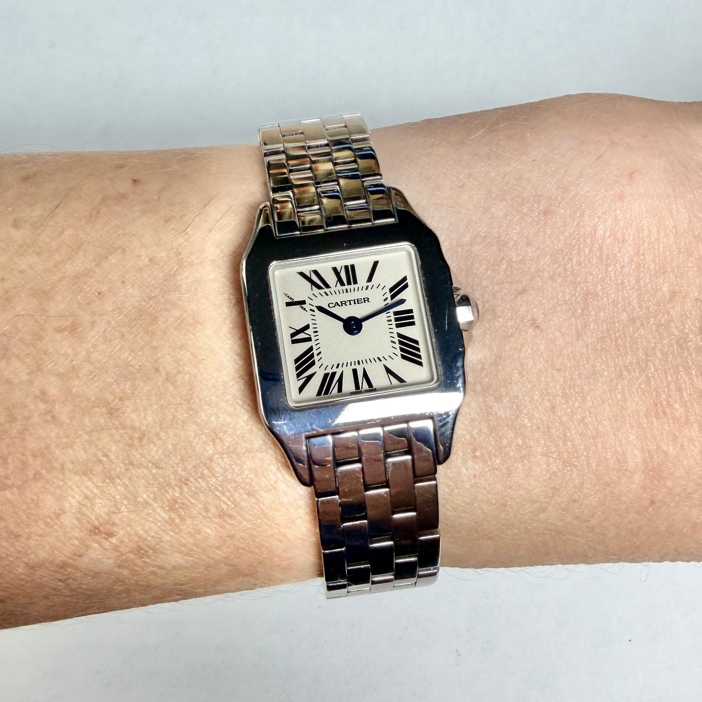 CARTIER SANTOS DEMOISELLE Quartz Steel 20mm Watch