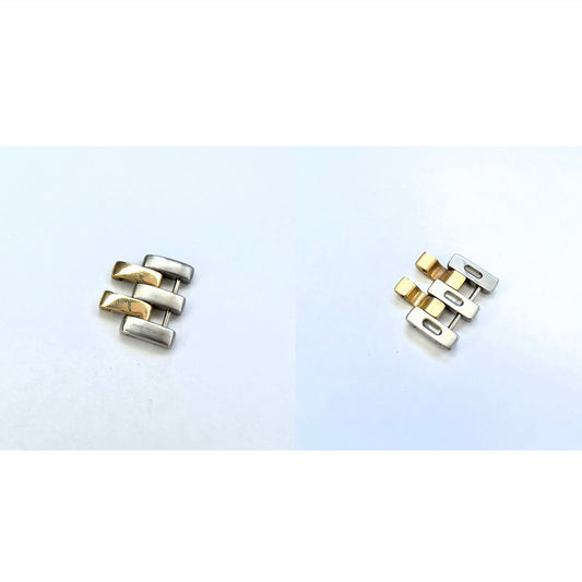 CARTIER 2 Row Gold Link 14.80mm for 27mm Midsize Cartier PANTHERE – NATILUXIA