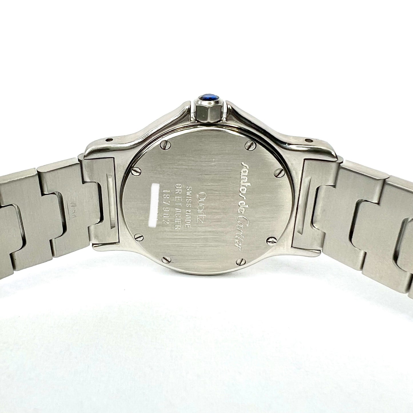 CARTIER SANTOS OCTAGON 31mm Quartz 2 Tone 0.38TCW Diamond Watch
NEW Model