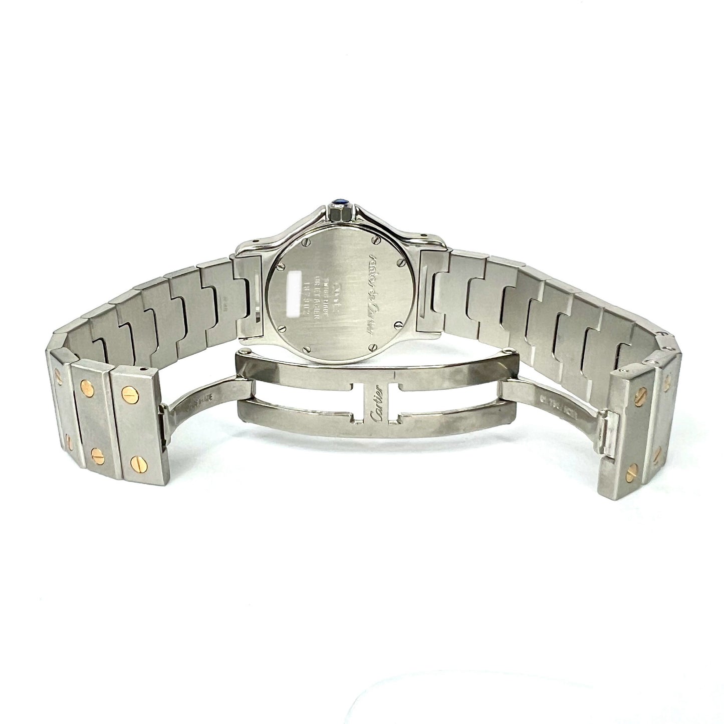 CARTIER SANTOS OCTAGON 31mm Quartz 2 Tone 0.38TCW Diamond Watch
NEW Model