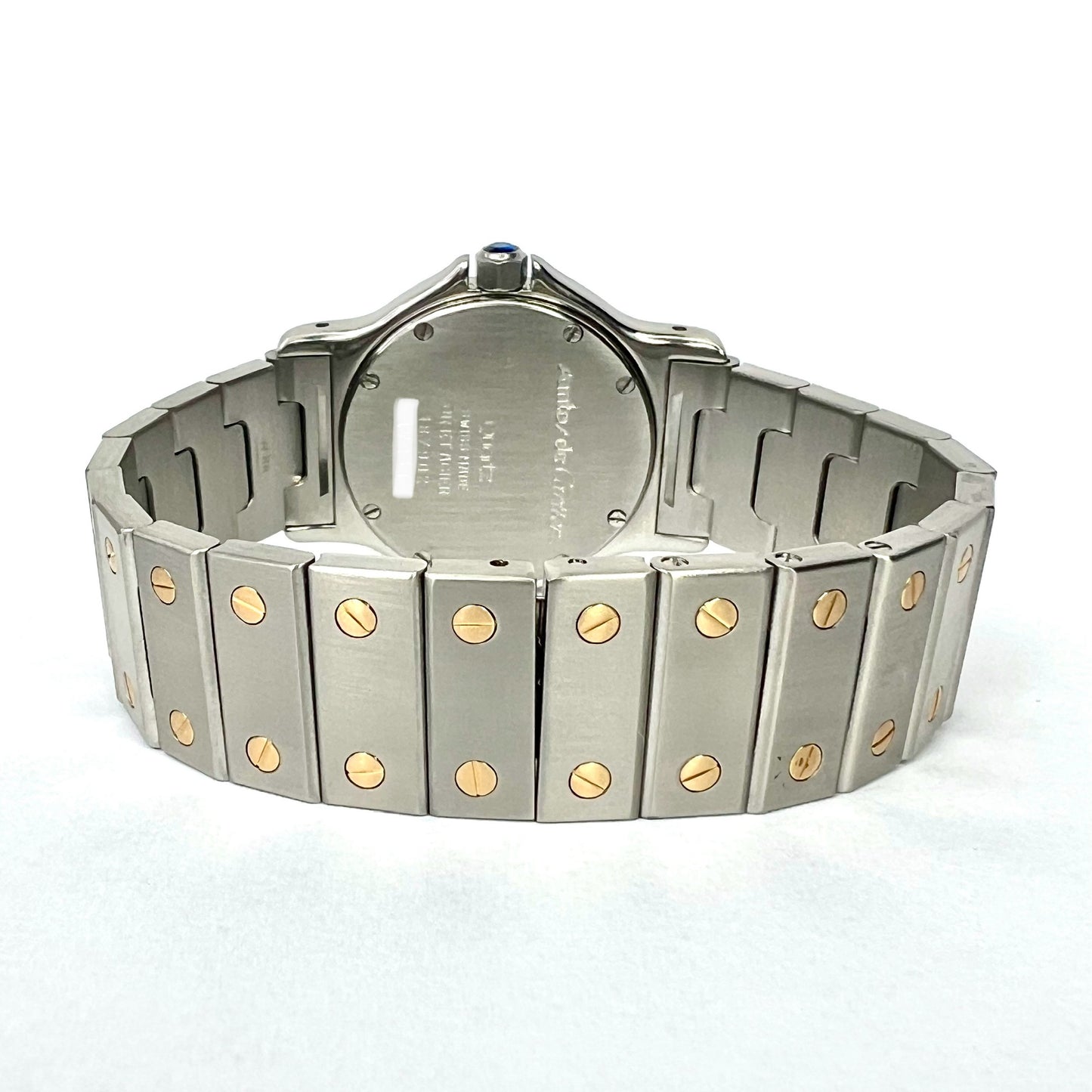 CARTIER SANTOS OCTAGON 31mm Quartz 2 Tone 0.38TCW Diamond Watch
NEW Model