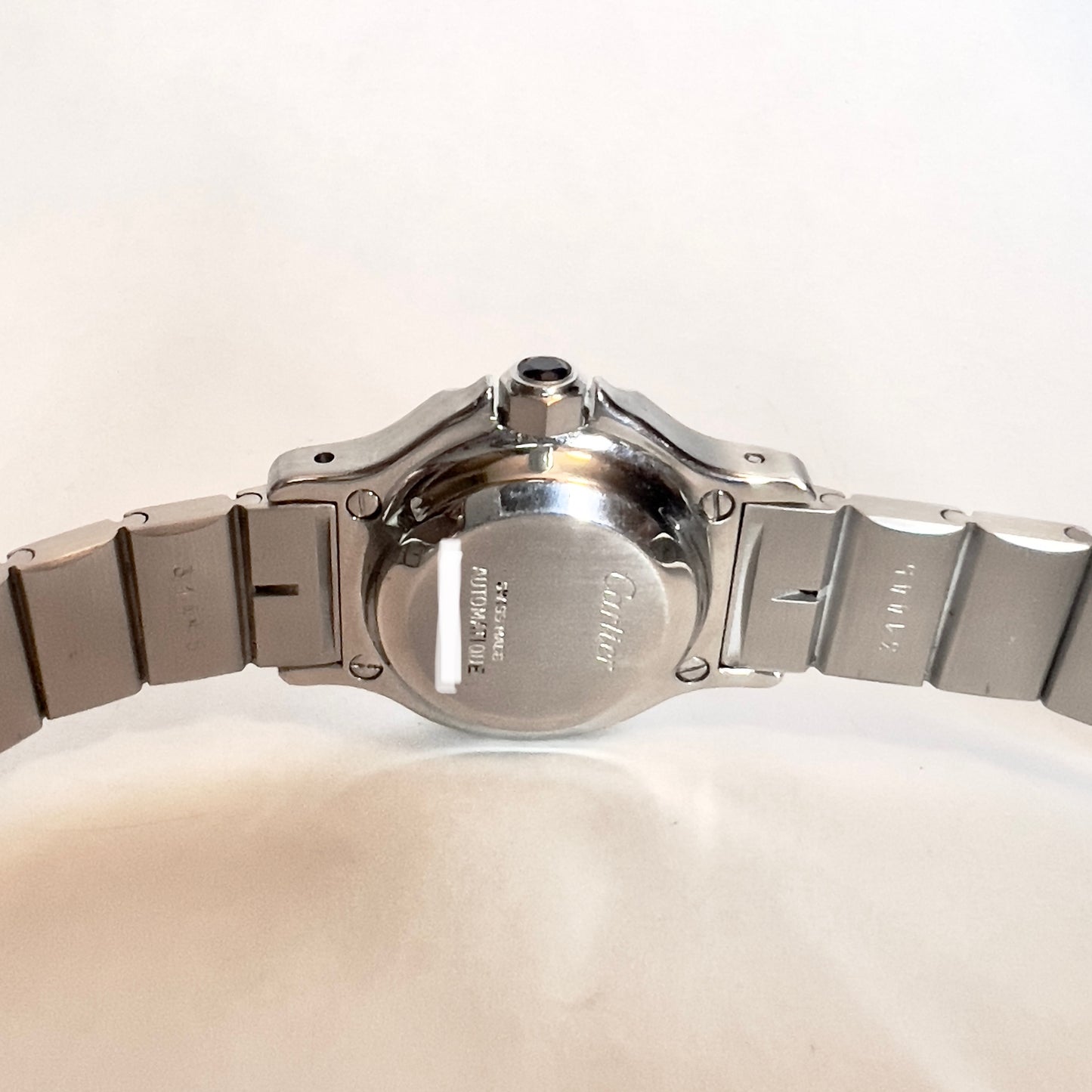 CARTIER SANTOS OCTAGON Automatic 25mm Steel Watch