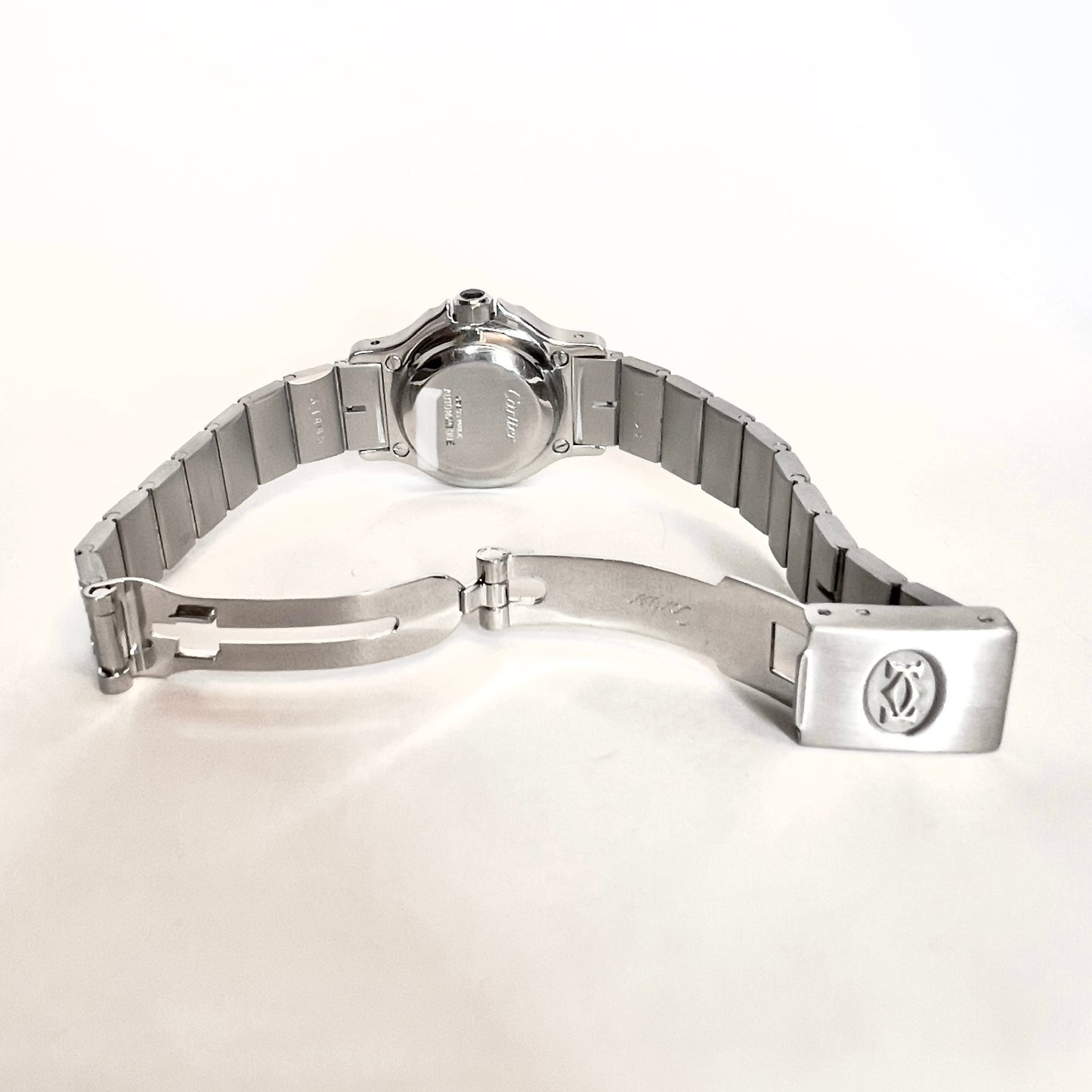 CARTIER SANTOS OCTAGON Automatic 25mm Steel Watch