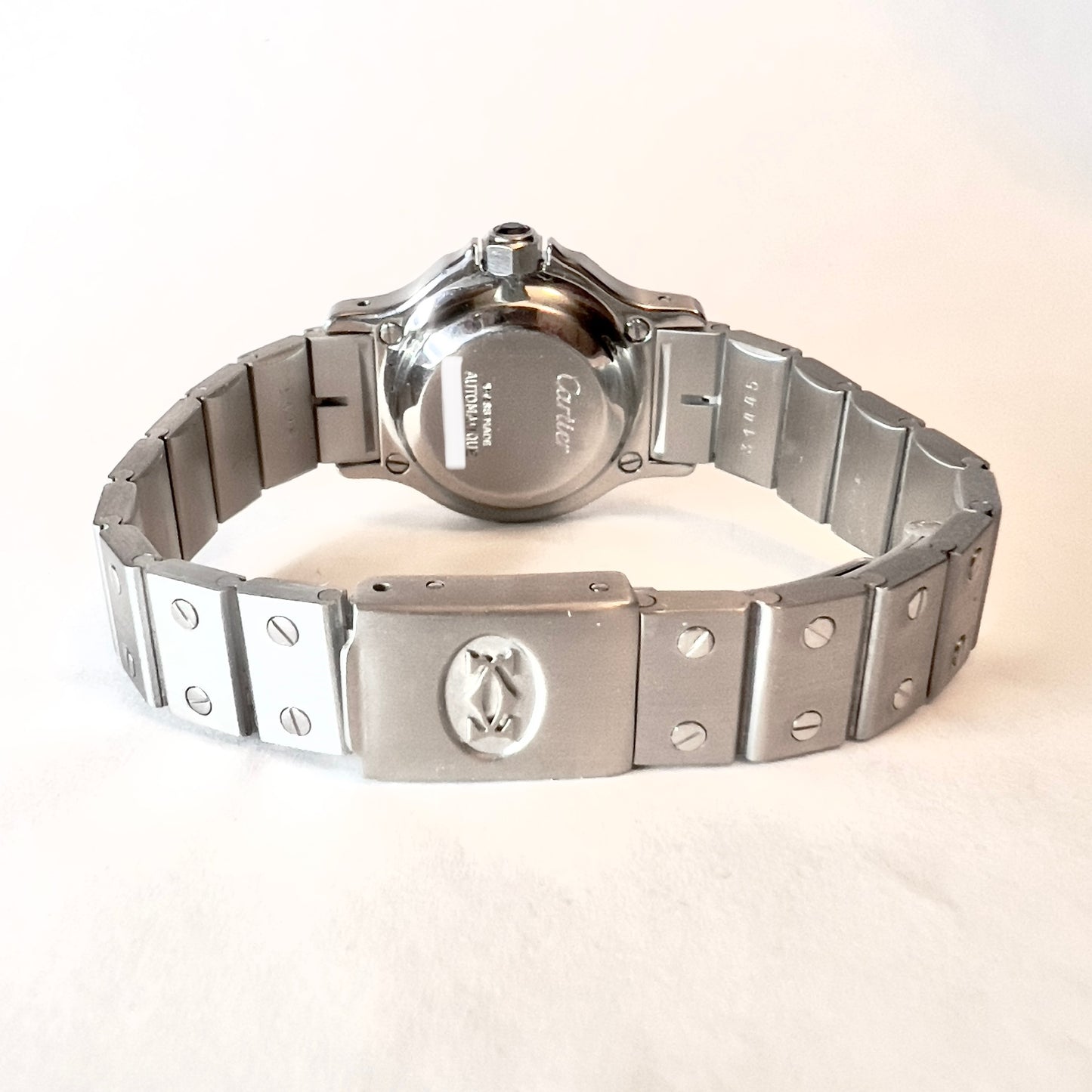 CARTIER SANTOS OCTAGON Automatic 25mm Steel Watch
