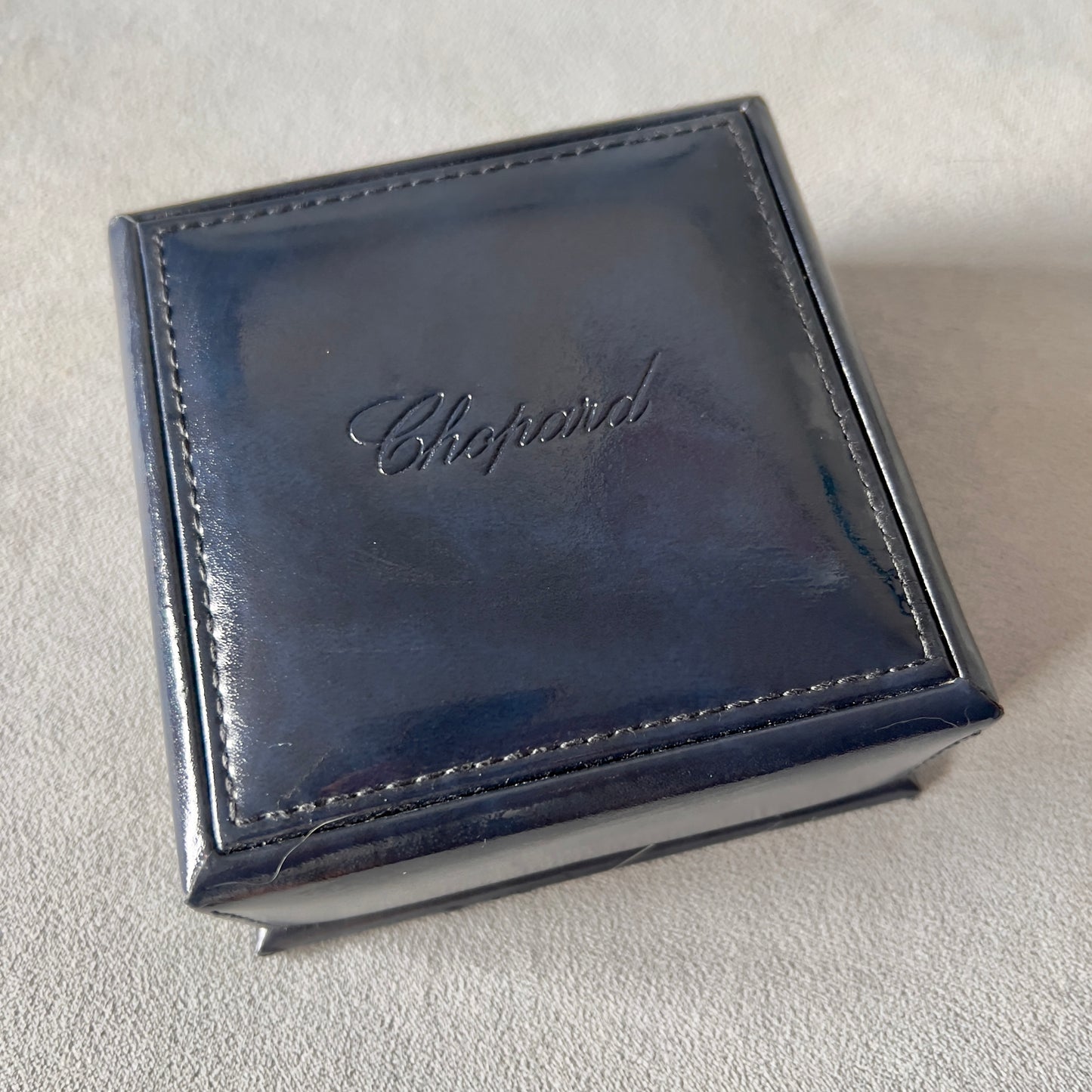 CHOPARD Earrings/Cufflinks/Necklace Box 4.30x4.30x2 inches