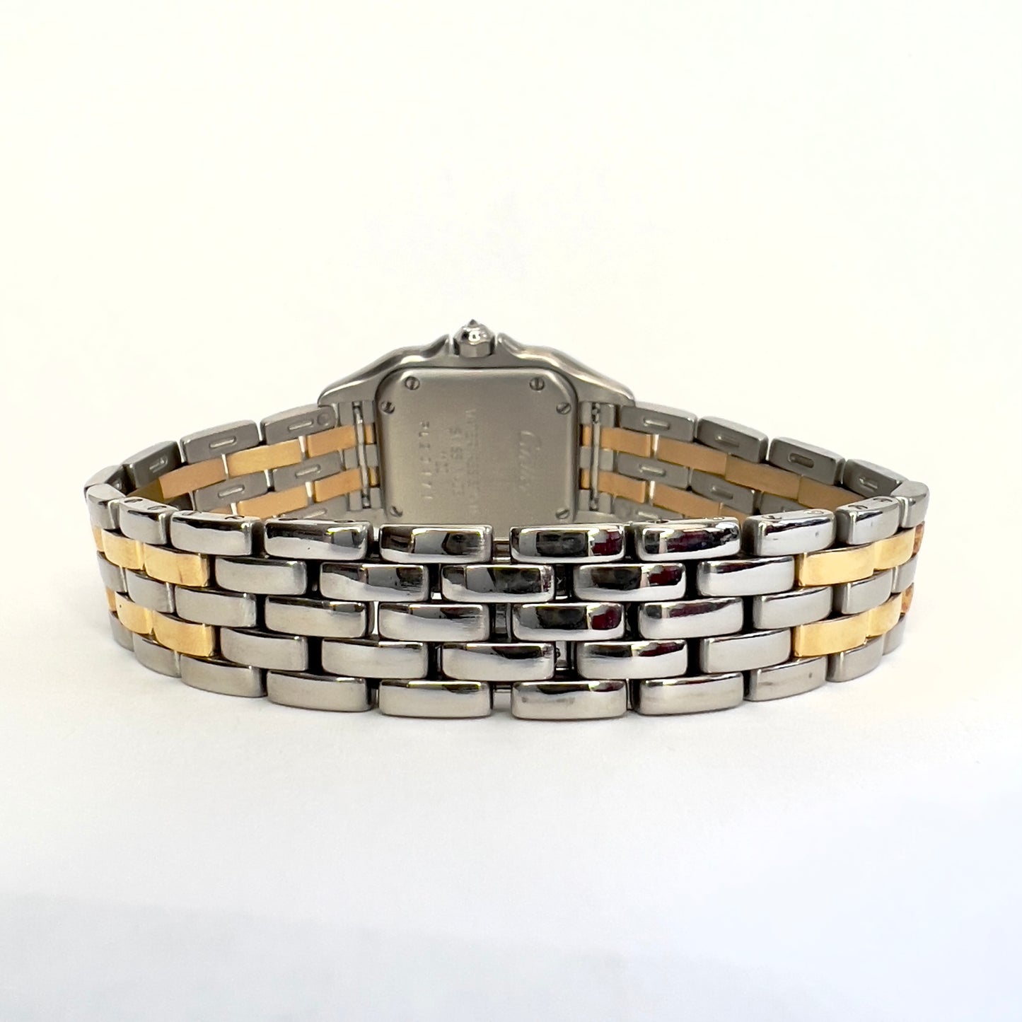 CARTIER PANTHERE Quartz 23mm 2 Row Gold 0.86TCW DIAMOND Watch