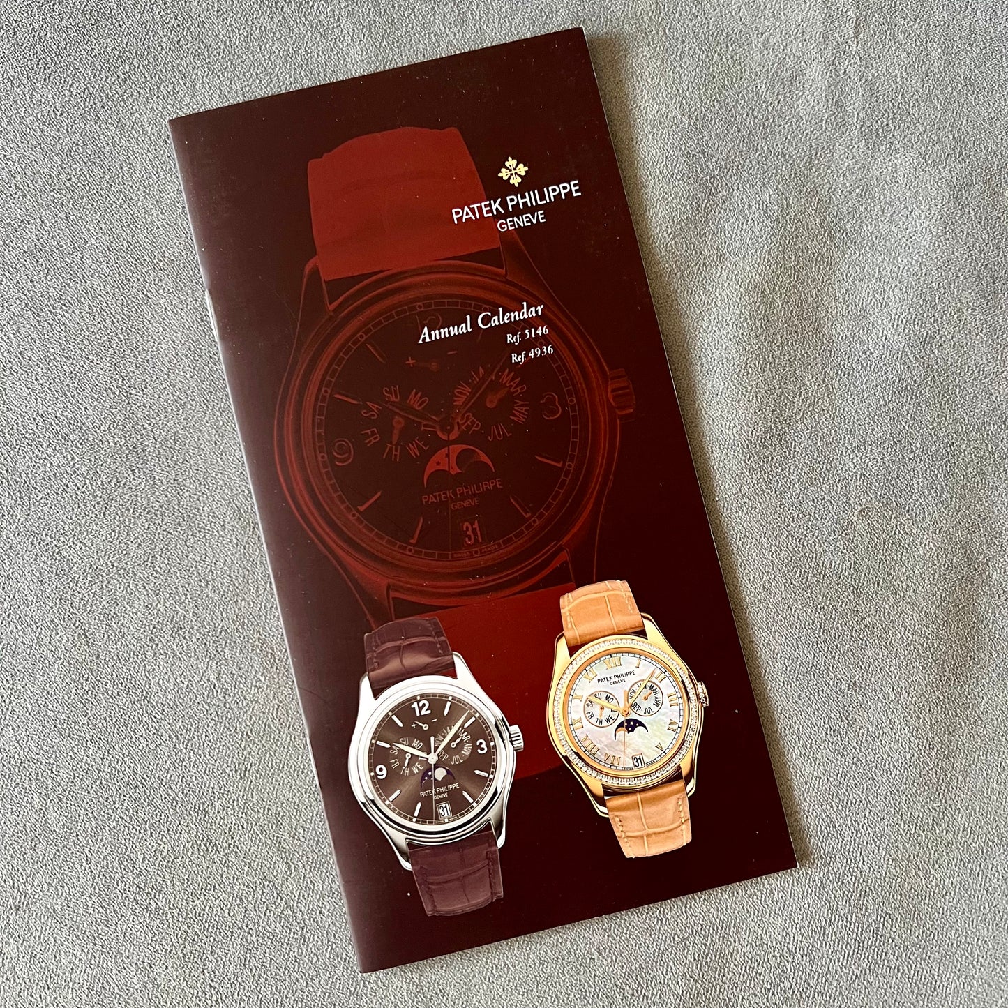 PATEK PHILIPPE Annual Calendar Booklet Ref. 5146, Ref. 4936 English