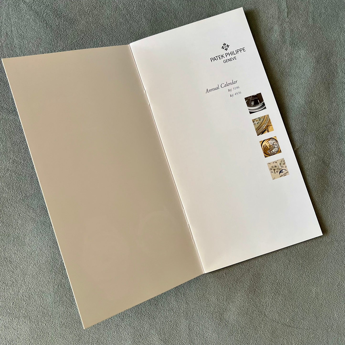 PATEK PHILIPPE Annual Calendar Booklet Ref. 5146, Ref. 4936 English