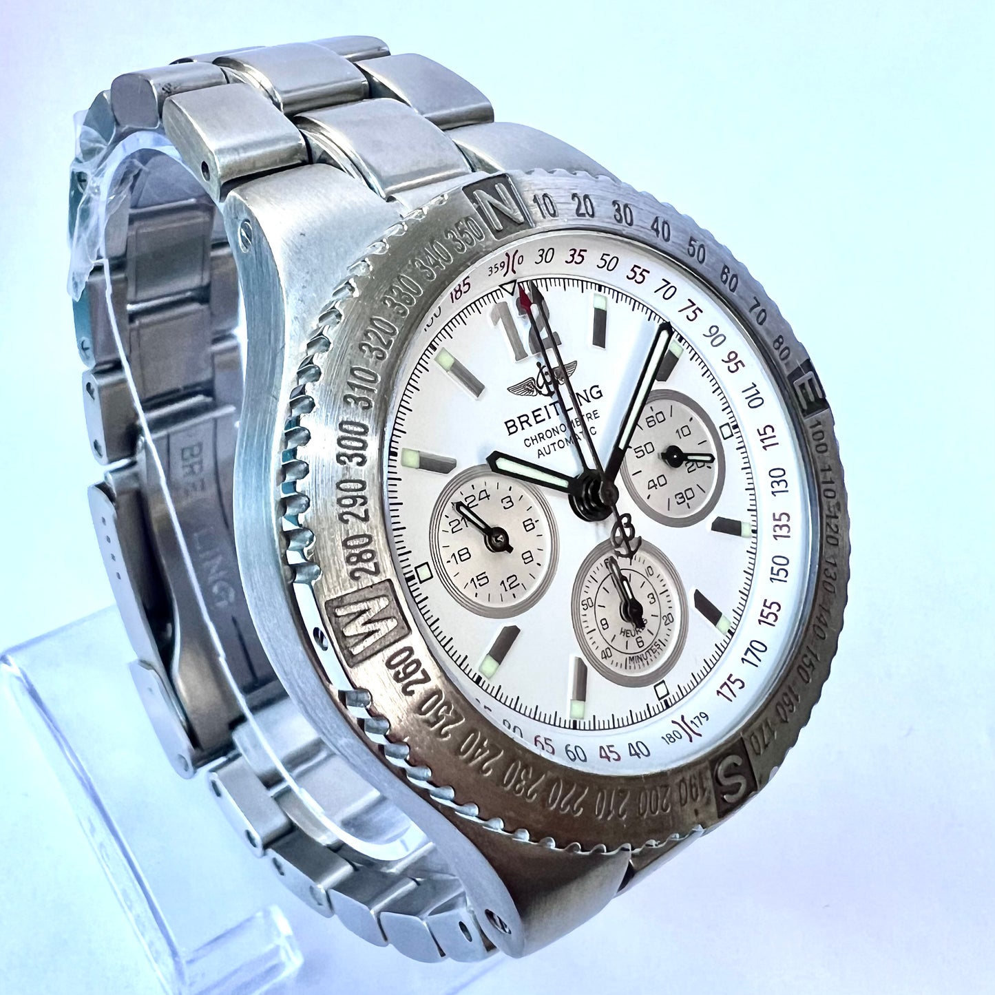 BREITLING Chronograph Chronometer 48mm Automatic Steel Watch