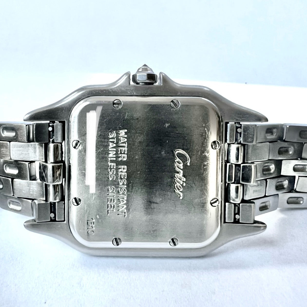 CARTIER PANTHERE Quartz 27mm Steel 1.27TCW Diamond Watch