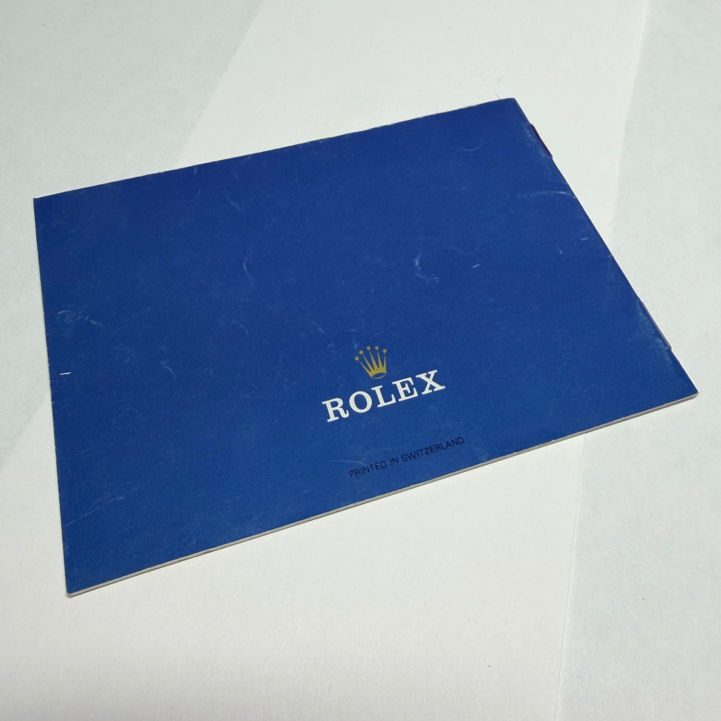 ROLEX Oyster Booklet 1988 English