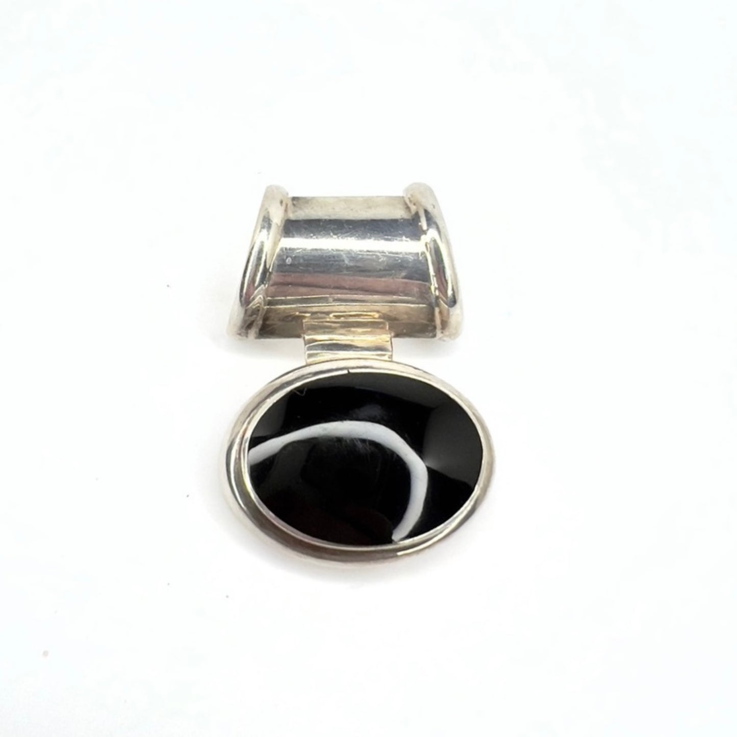925 Sterling Silver stamped Pendant 1.45x0.99 inches 15.90g