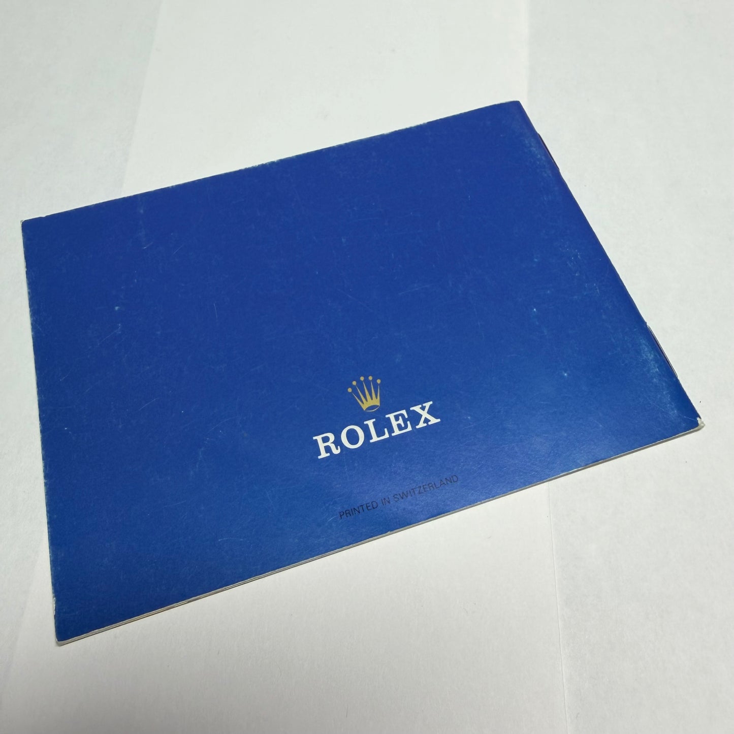 ROLEX Oyster Booklet 1989 English