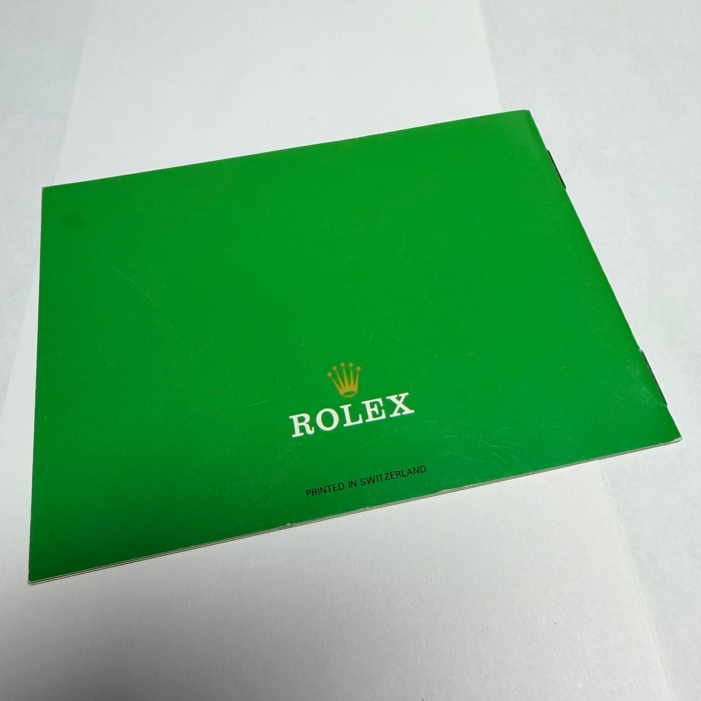 ROLEX Day-Date Booklet 1992 English
