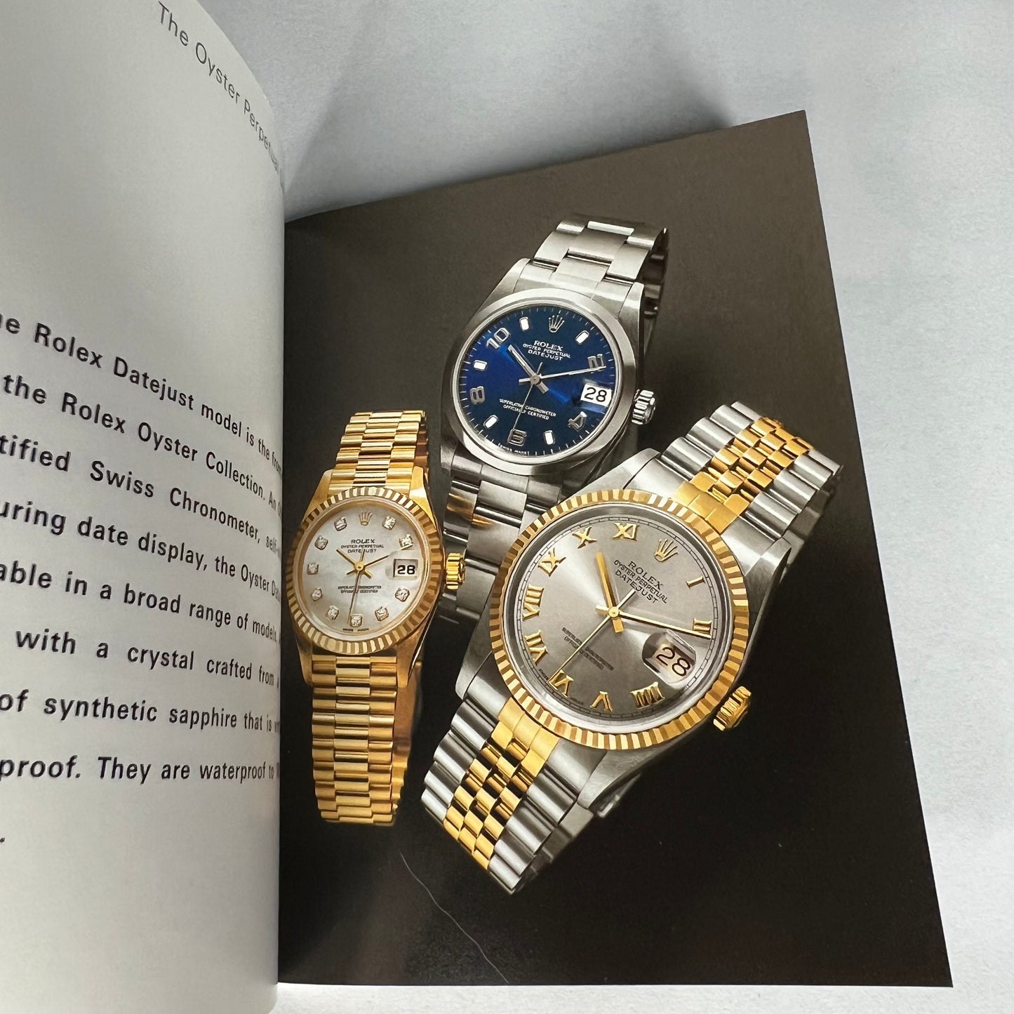 ROLEX DATEJUST Booklet English 2005