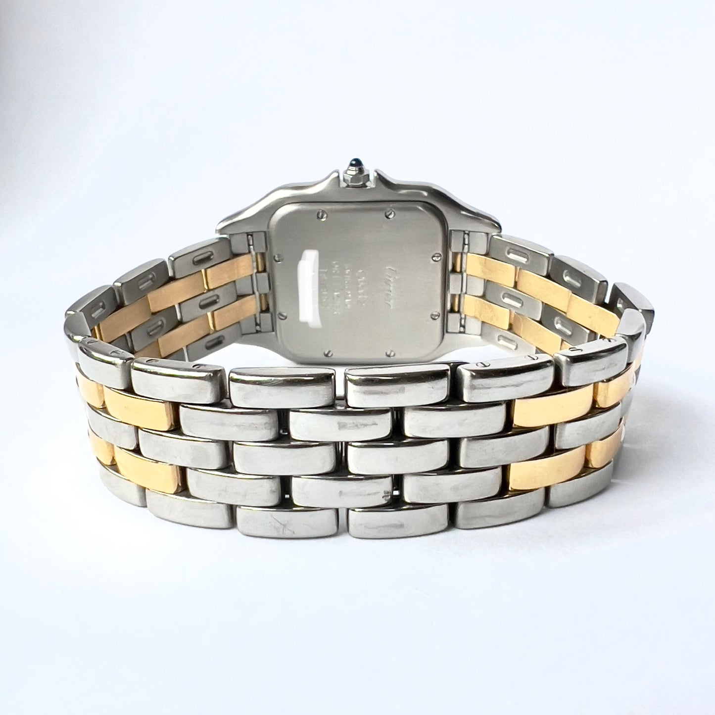 CARTIER PANTHERE Quartz 29mm 2 Row Gold 1.25TCW DIAMOND Watch