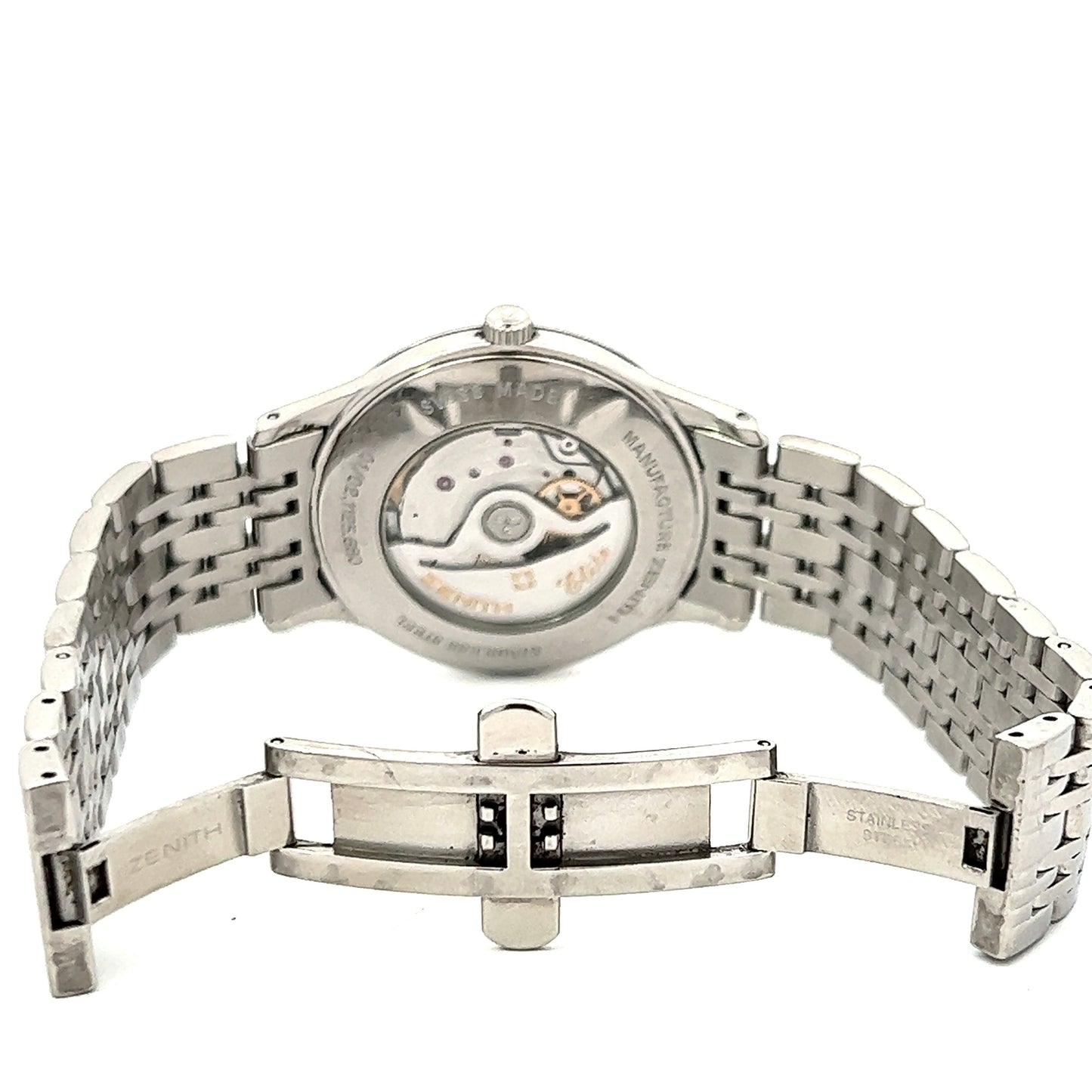 ZENITH ELITE Automatic 37mm Steel Watch