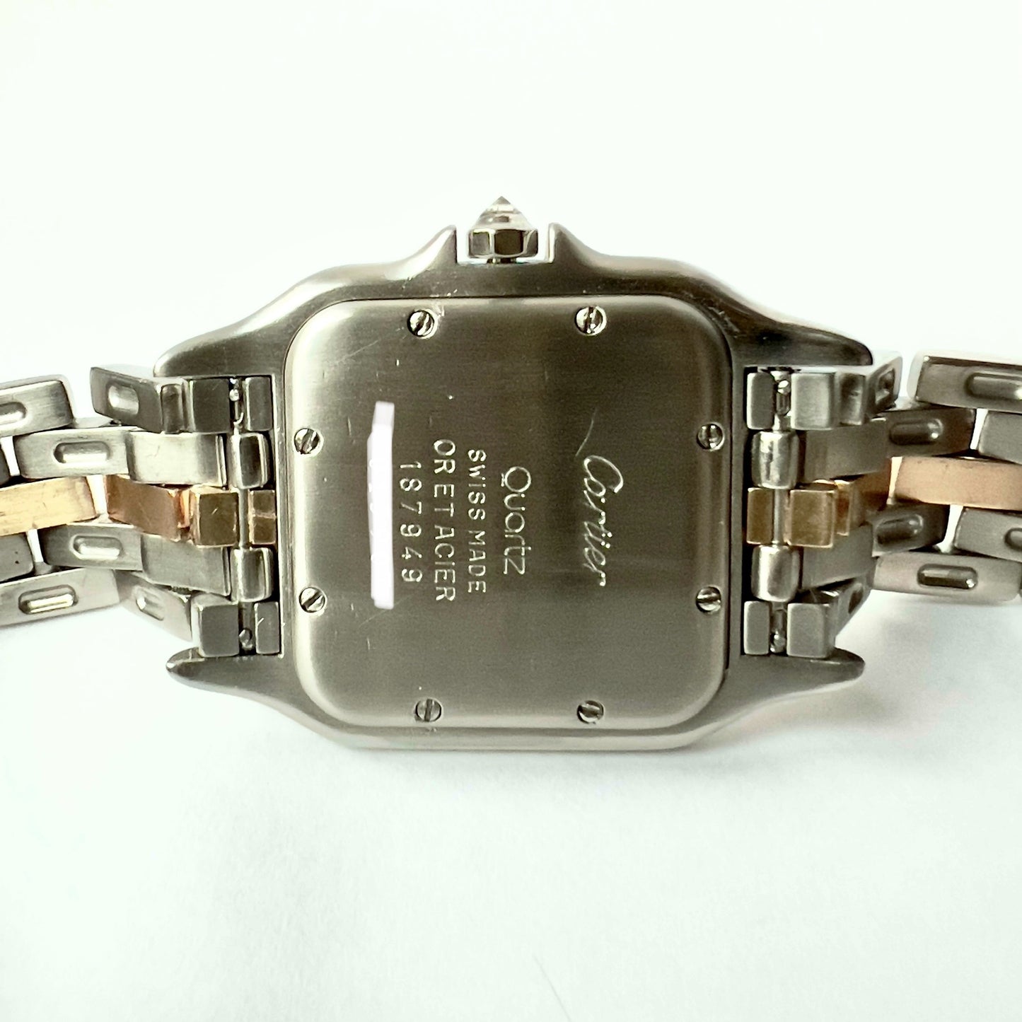 CARTIER PANTHERE Quartz 27mm 1 Row Gold 1.27TCW DIAMOND Watch