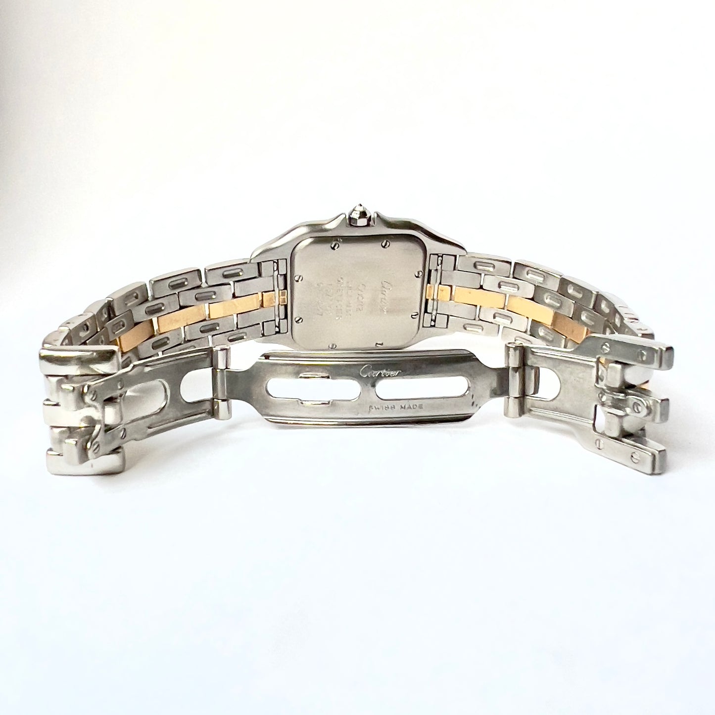 CARTIER PANTHERE Quartz 27mm 1 Row Gold 1.27TCW DIAMOND Watch