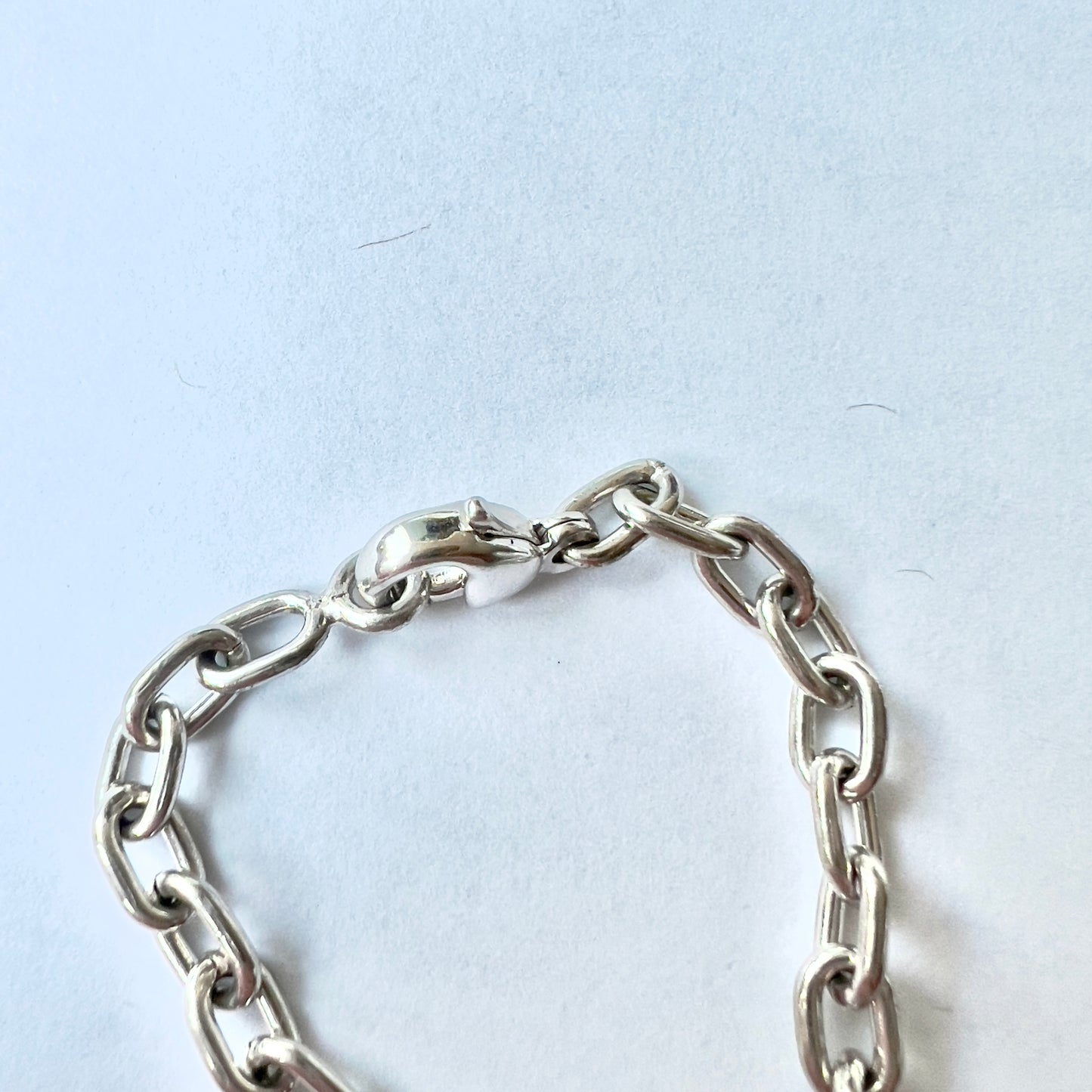 CARTIER Keychain Stainless Steel in Cartier Pouch