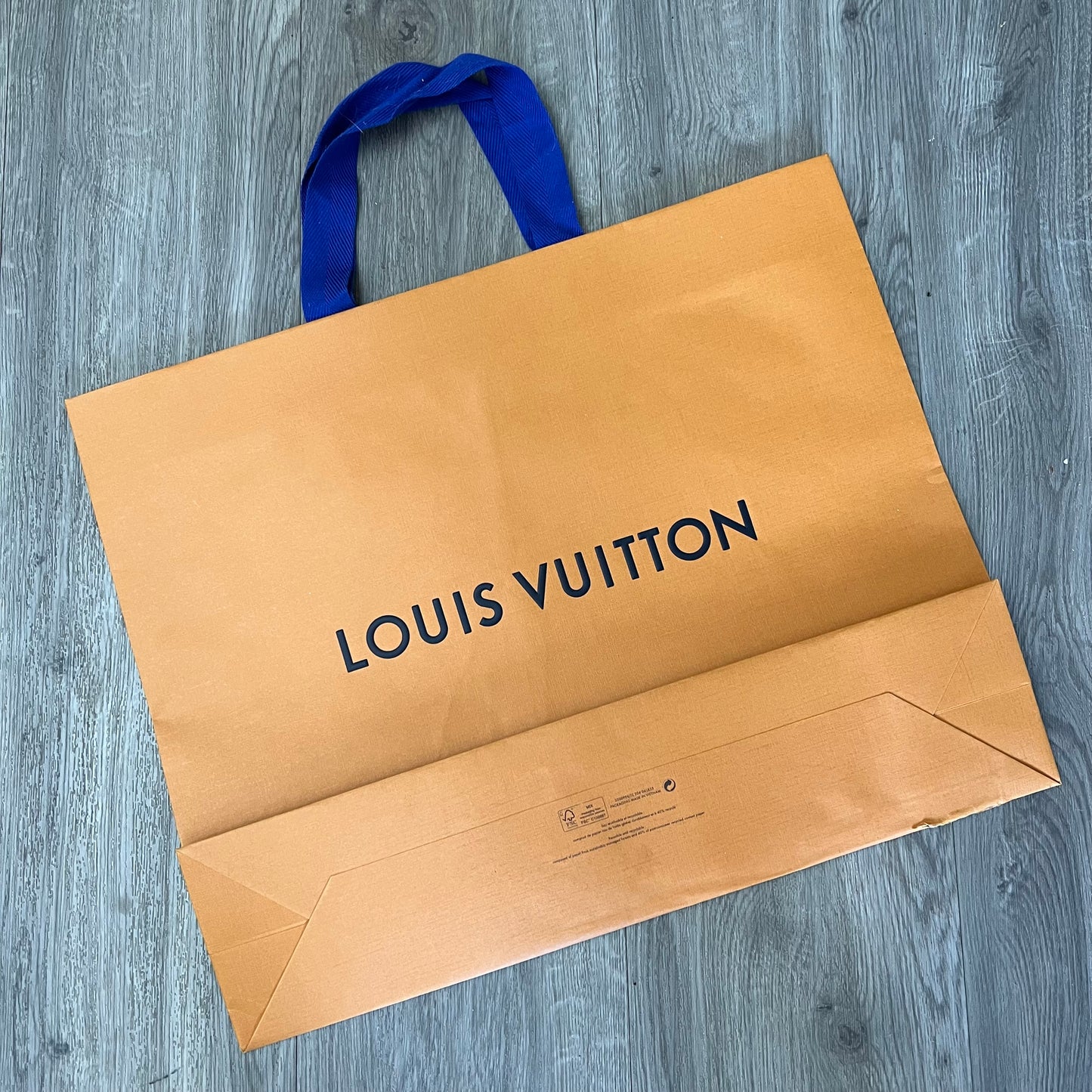 LOUIS VUITTON Shopping Bag 18.90x15.25x4.75 inches 