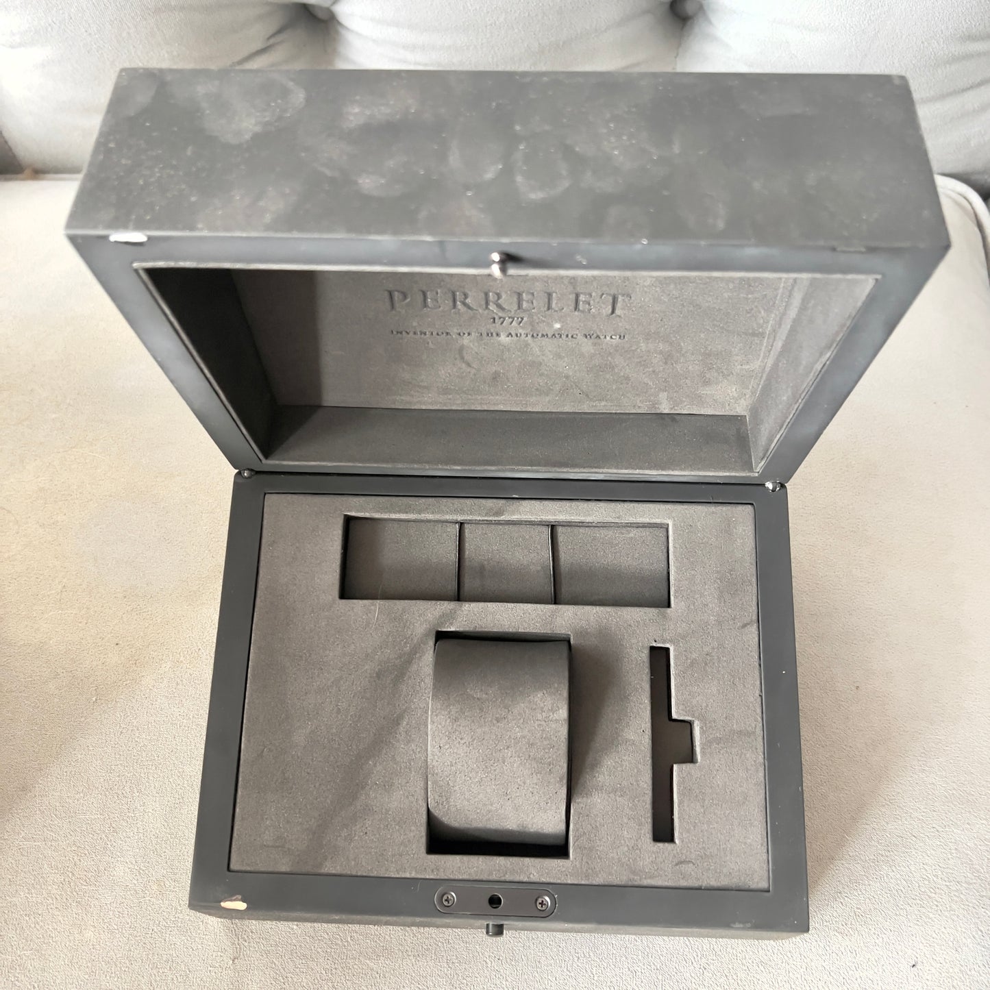 PERRELET Black Wooden Box + Outer Boxes