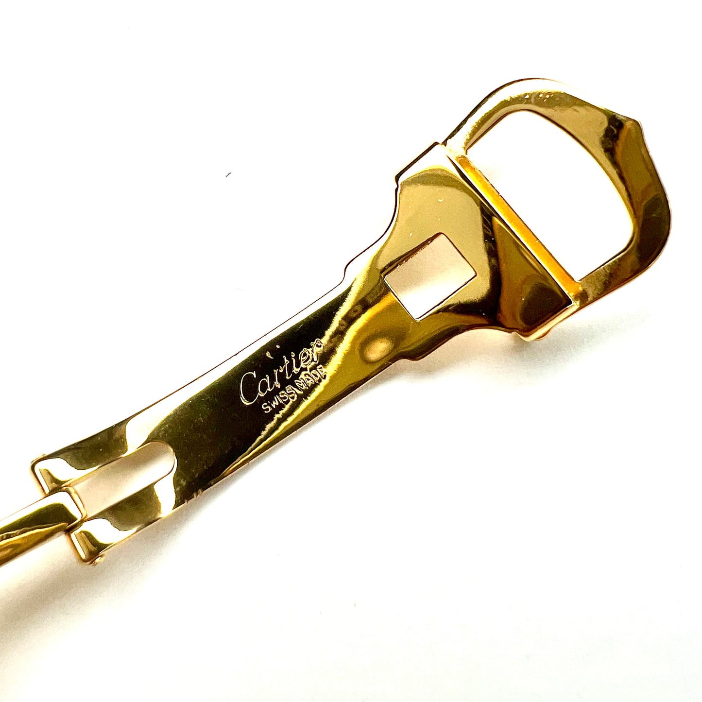 CARTIER GoldPlated Deployment 14mm buckle