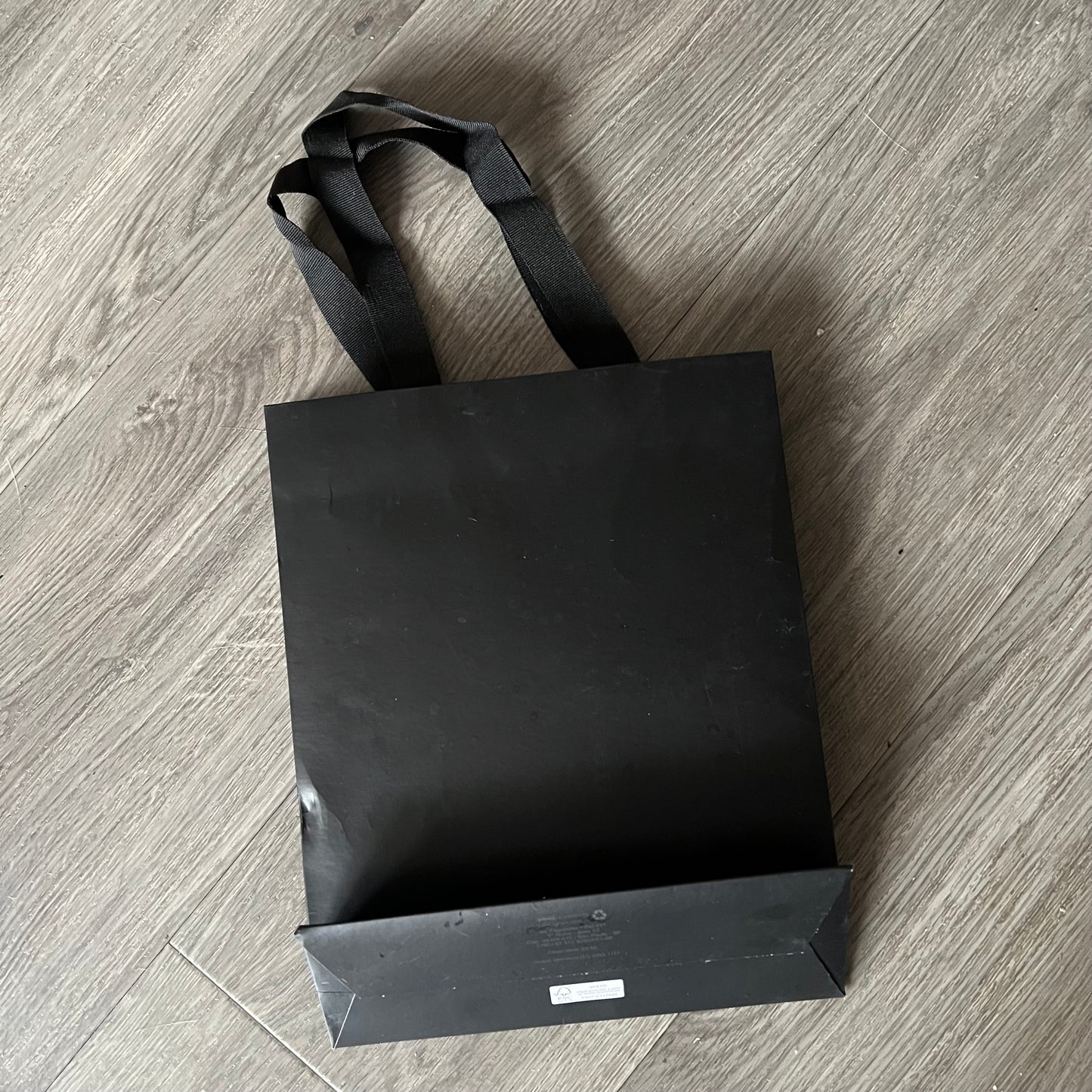 HSTERN Black and Gold Shopping Bag + Original Ribbon