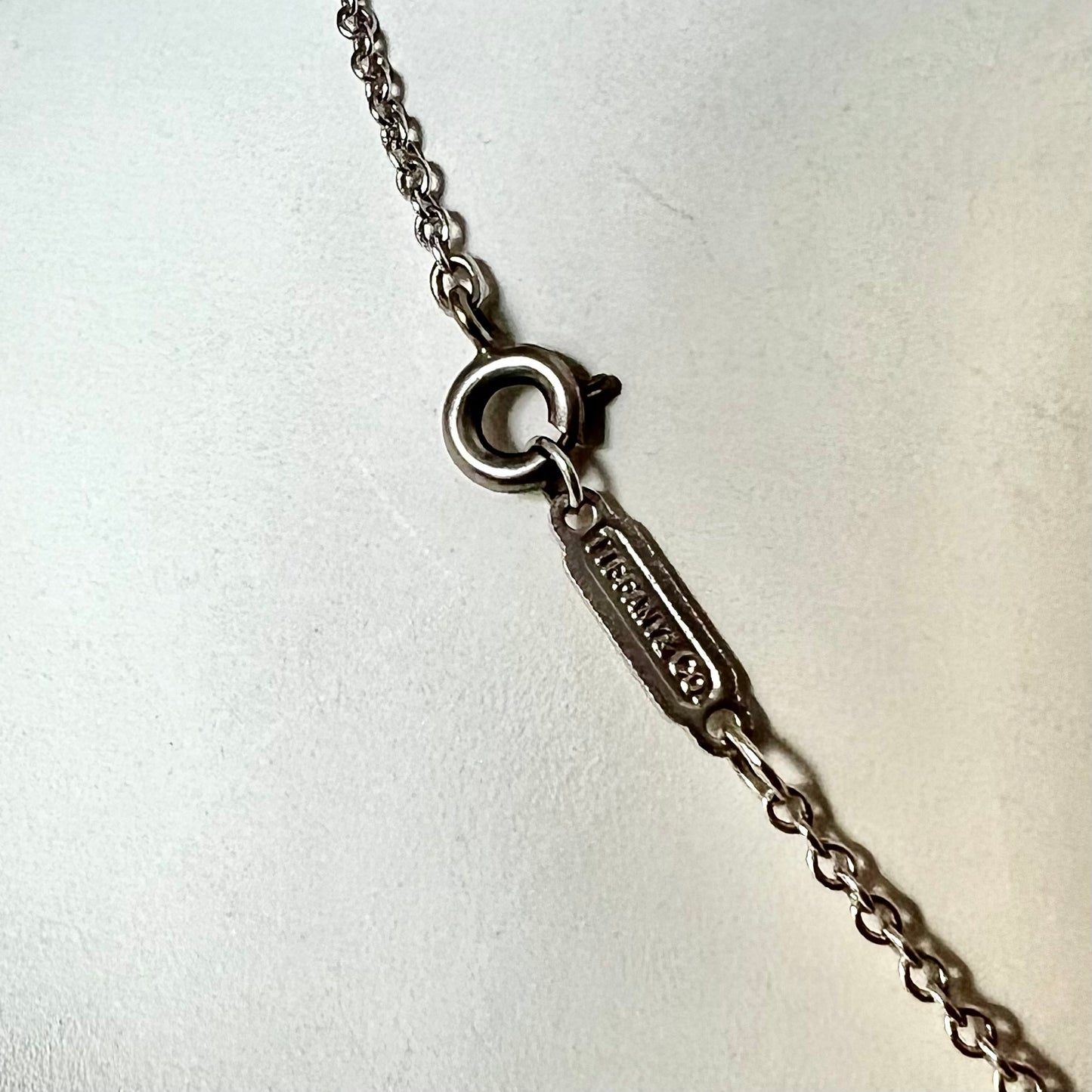 TIFFANY & CO. 925 Sterling Silver Pendant Necklace