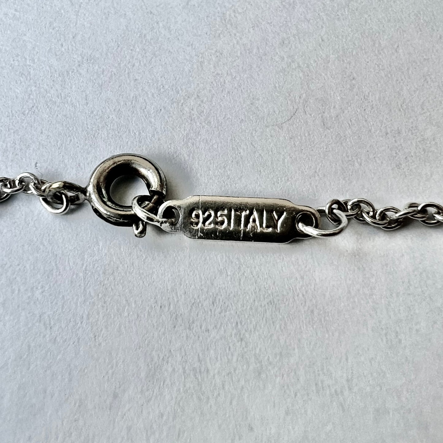 TIFFANY & CO. 925 Sterling Silver Pendant Necklace