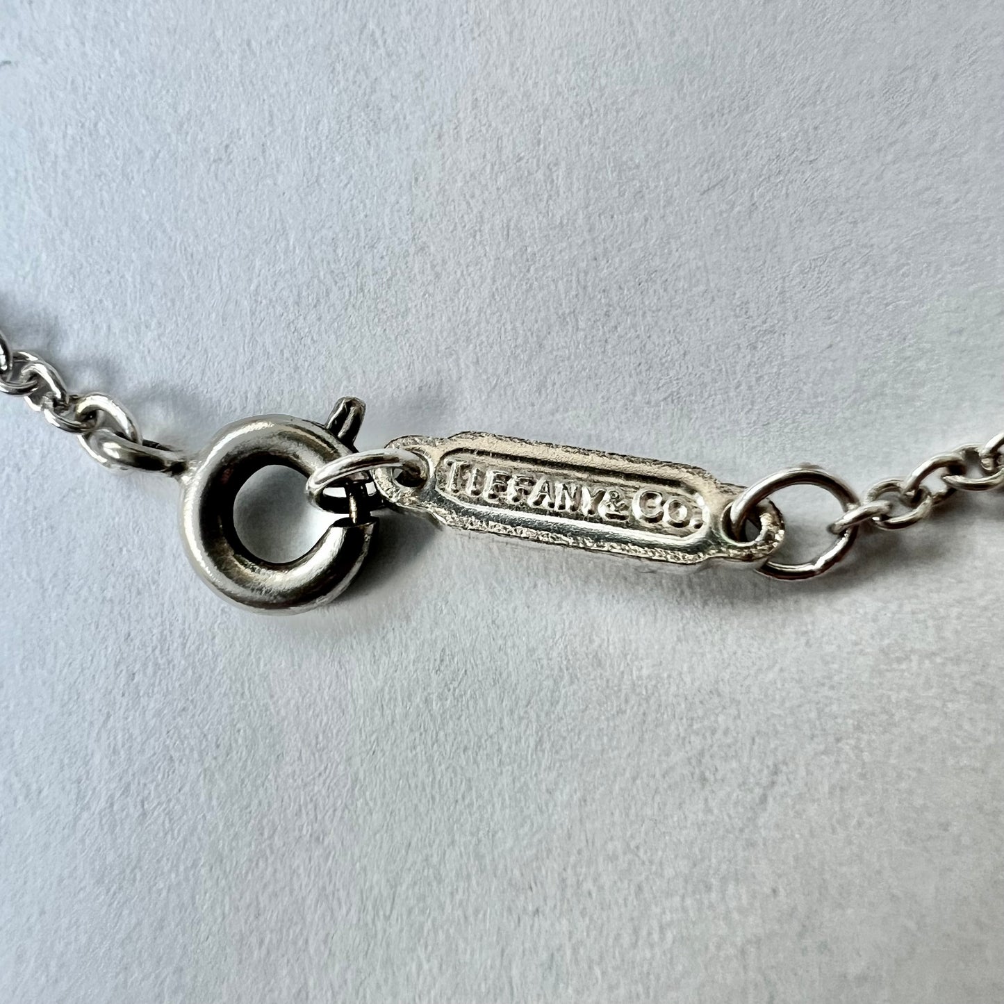 TIFFANY & CO. 925 Sterling Silver Pendant Necklace