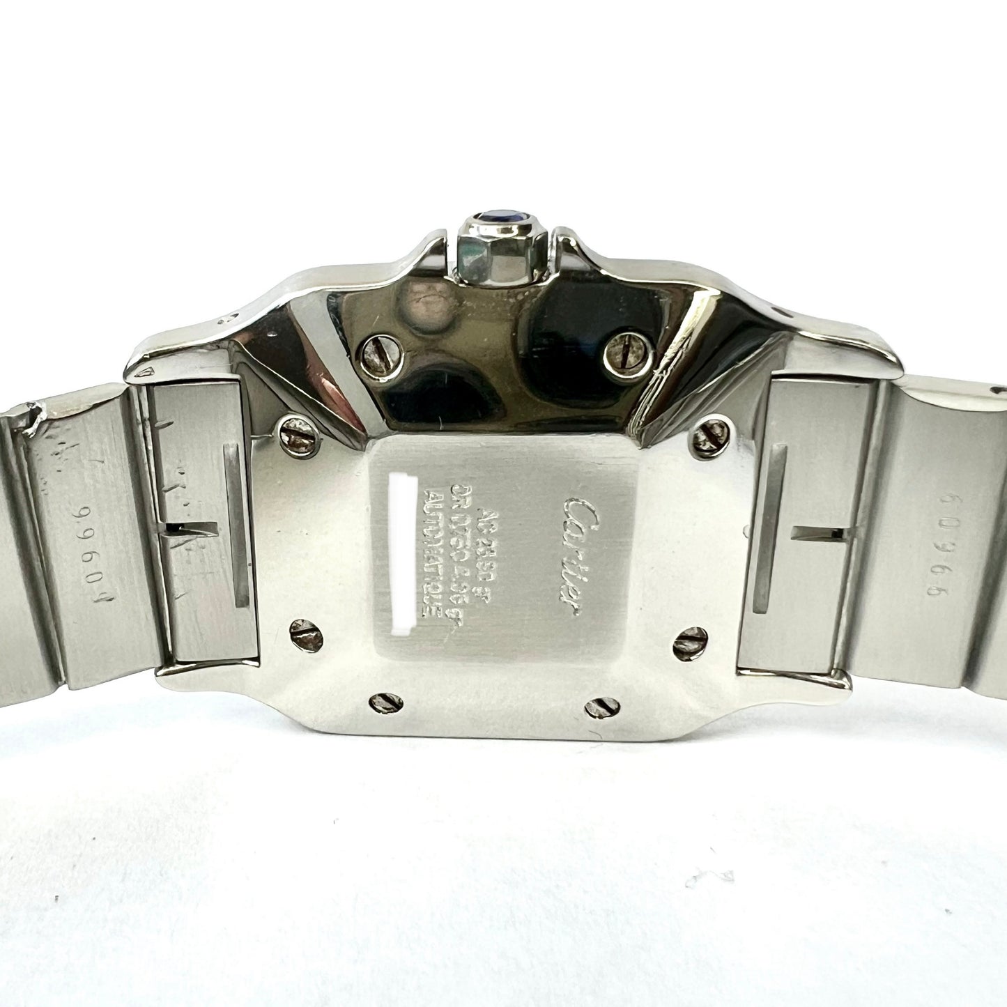 CARTIER SANTOS GALBEE 29mm Automatic 2 Tone 0.94TCW DIAMOND Watch