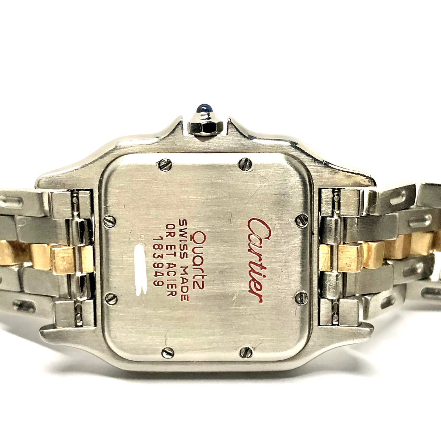 CARTIER PANTHERE Quartz 27mm 1 Row Gold 0.41TCW DIAMOND Watch
