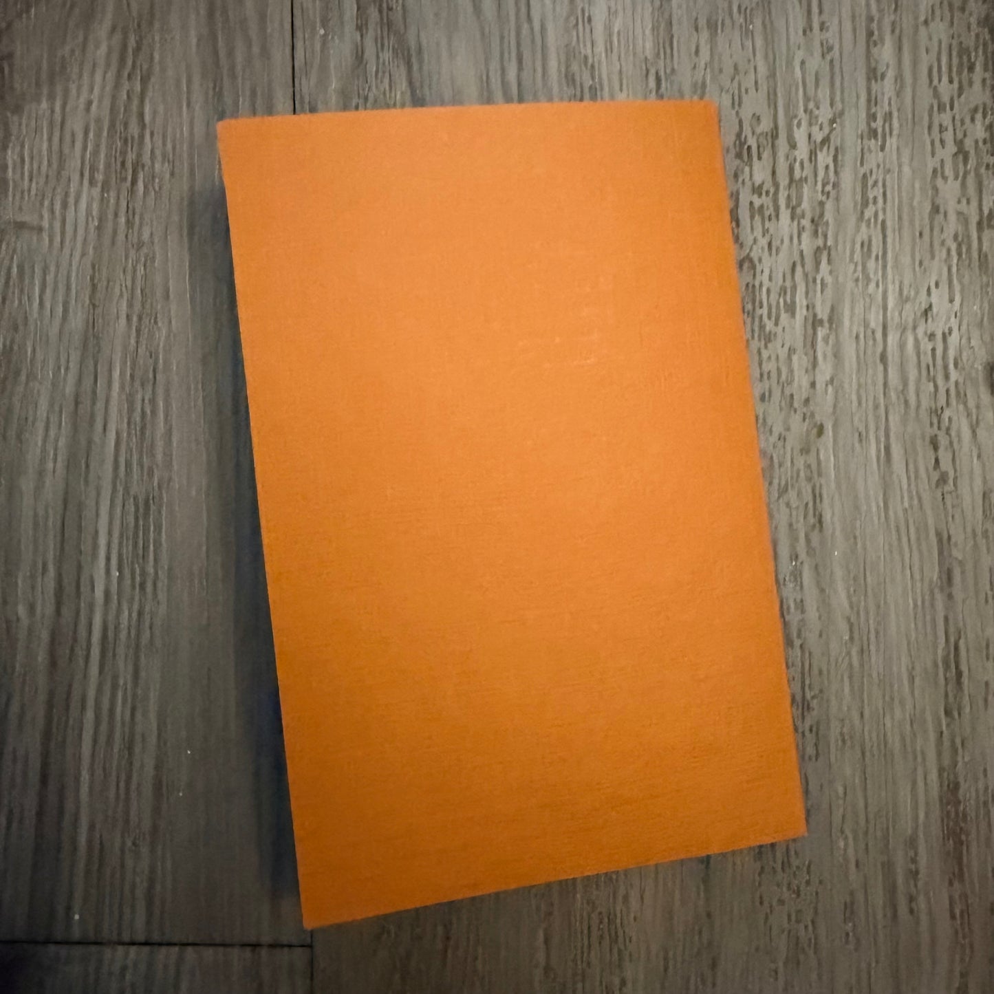 LOUIS VUITTON Orange Shopping Bag 15.75x13.25x6.25 inches + Receipt Holder