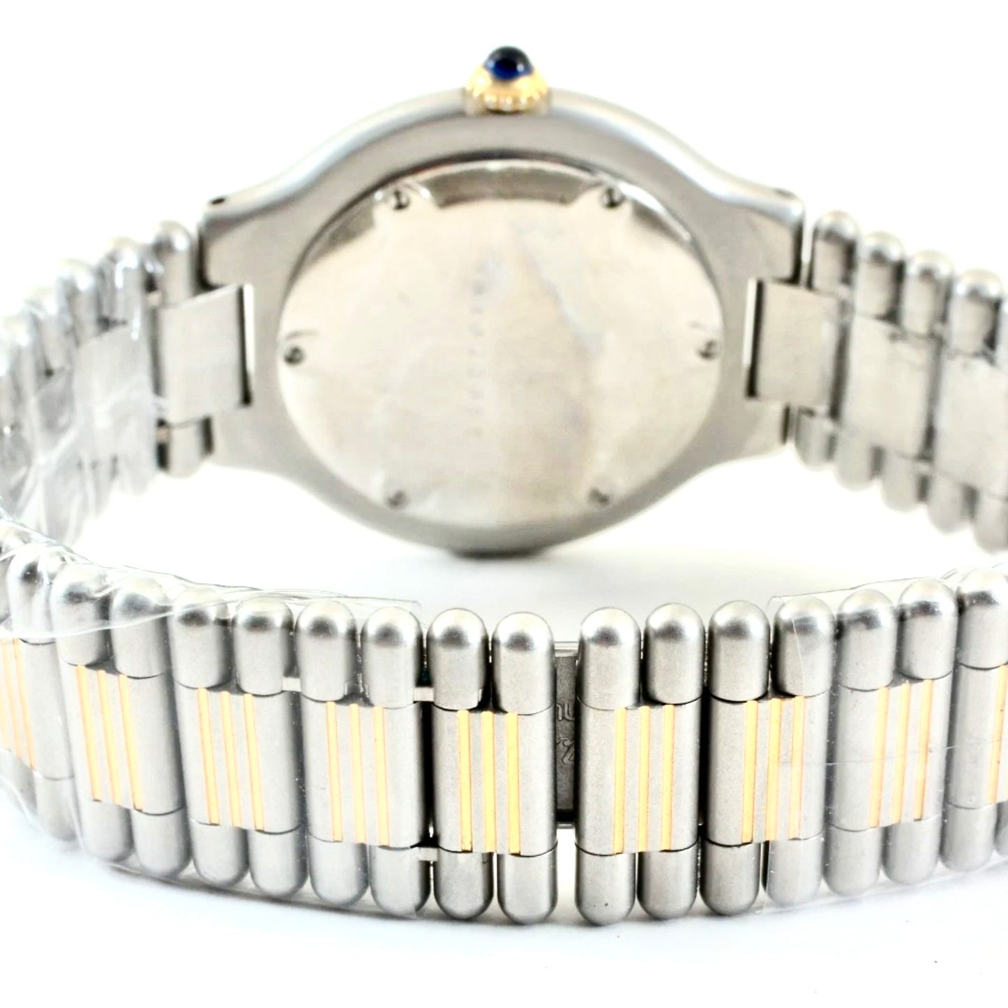 CARTIER MUST 21 Quartz 28mm 2 Tone ~1.5 TCW Diamond Watch