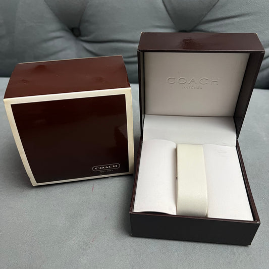 COACH Box + Outer Box 4x4x2.60 inches 