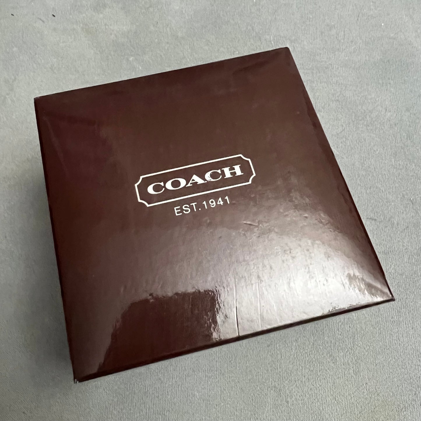 COACH Box + Outer Box 4x4x2.60 inches 