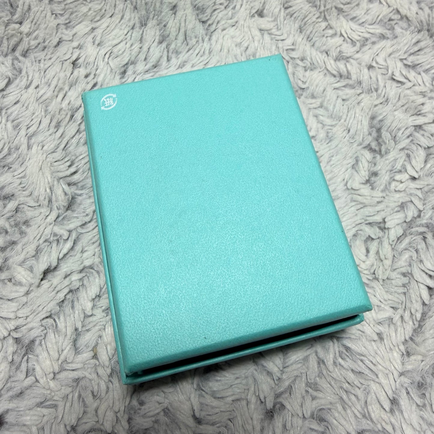 TIFFANY & CO. Brown Jewerly Pouch 3.70x2.60” + Box 3.90x3.05x1.45” + Original Ribbon