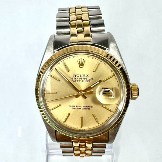 ROLEX DATEJUST Automatic 36mm 2 Tone Watch Jubilee Bracelet