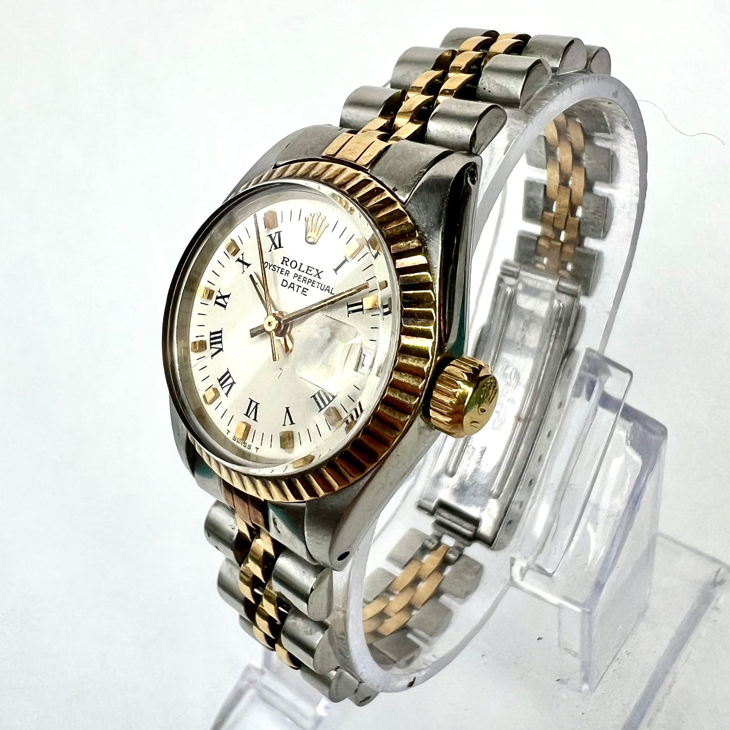ROLEX Oyster Perpetual DATE Automatic 26mm 2 Tone Watch