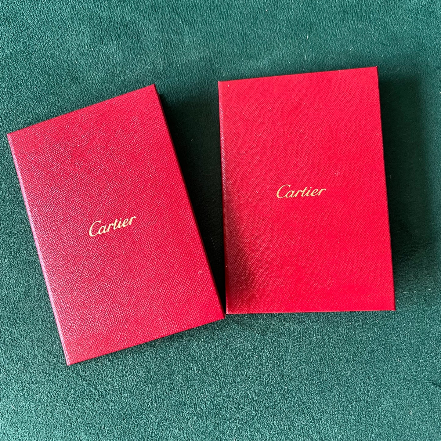 CARTIER Jewelry Filled Certificate in Folder 5x3.25 inches