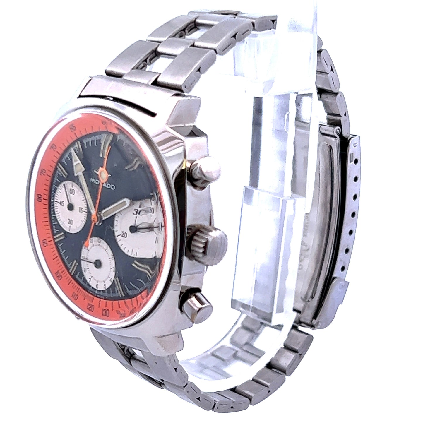 MOVADO SUPER SUB SEA Manual Winding 40mm Chronograph Steel Watch