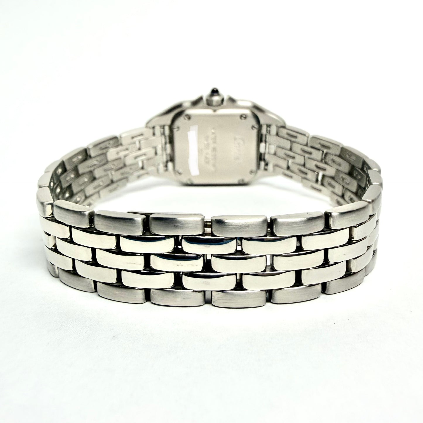 CARTIER PANTHERE Quartz 23mm Quartz Steel Watch Cream Dial