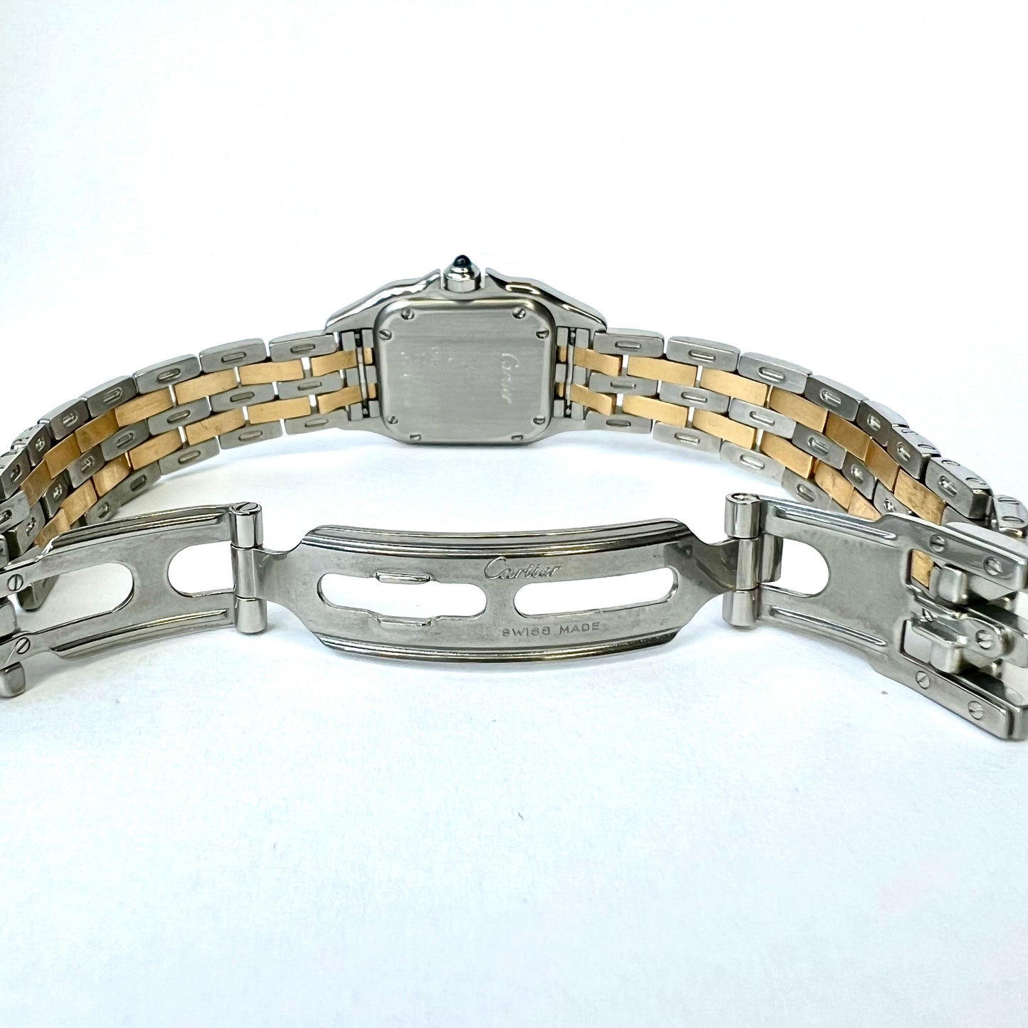 CARTIER PANTHERE Quartz 23mm 2 Row Gold 0.33TCW Diamond Watch