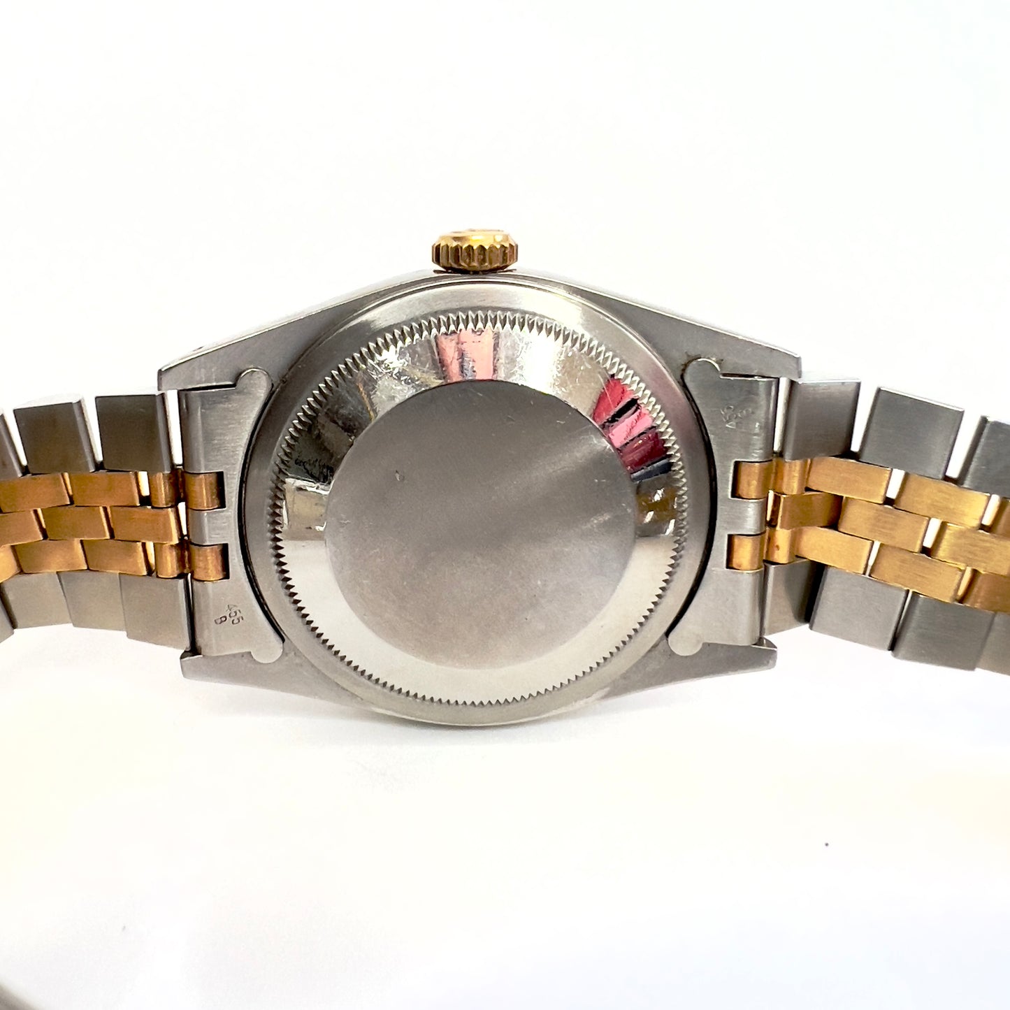 ROLEX DATEJUST Automatic 36mm 2 Tone Diamond Dial Watch Jubilee Bracelet