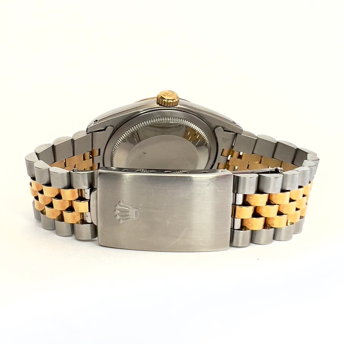 ROLEX DATEJUST Automatic 36mm 2 Tone Diamond Dial Watch Jubilee Bracelet