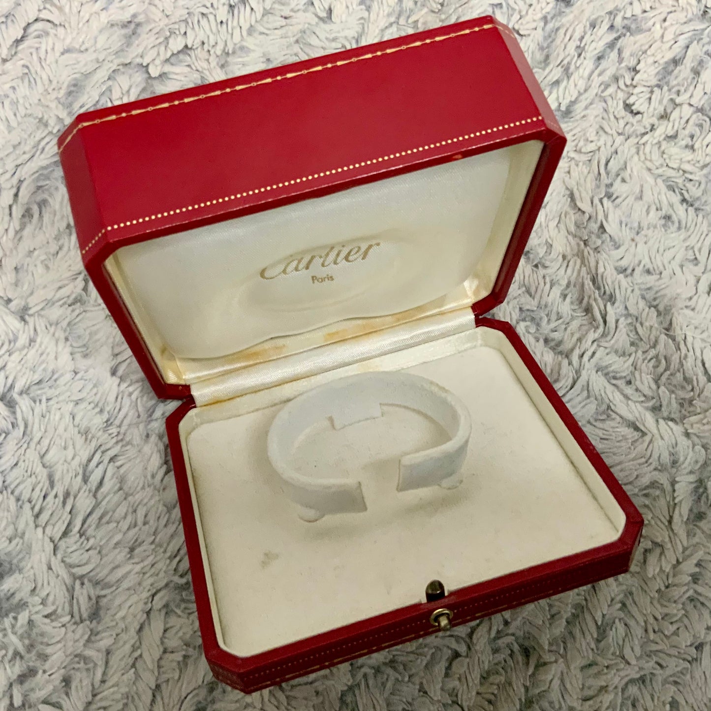 CARTIER PANTHERE VENDOME Quartz 24mm 3 Row Gold 0.80TCW Diamond Watch