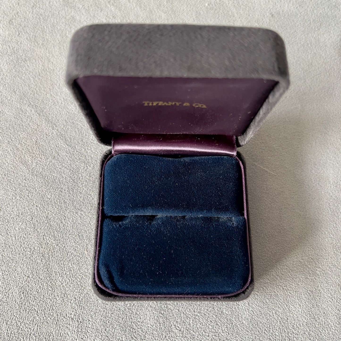 TIFFANY & CO. Ring Cufflinks Earrings Box 2.75x2.75x1.5 inches
