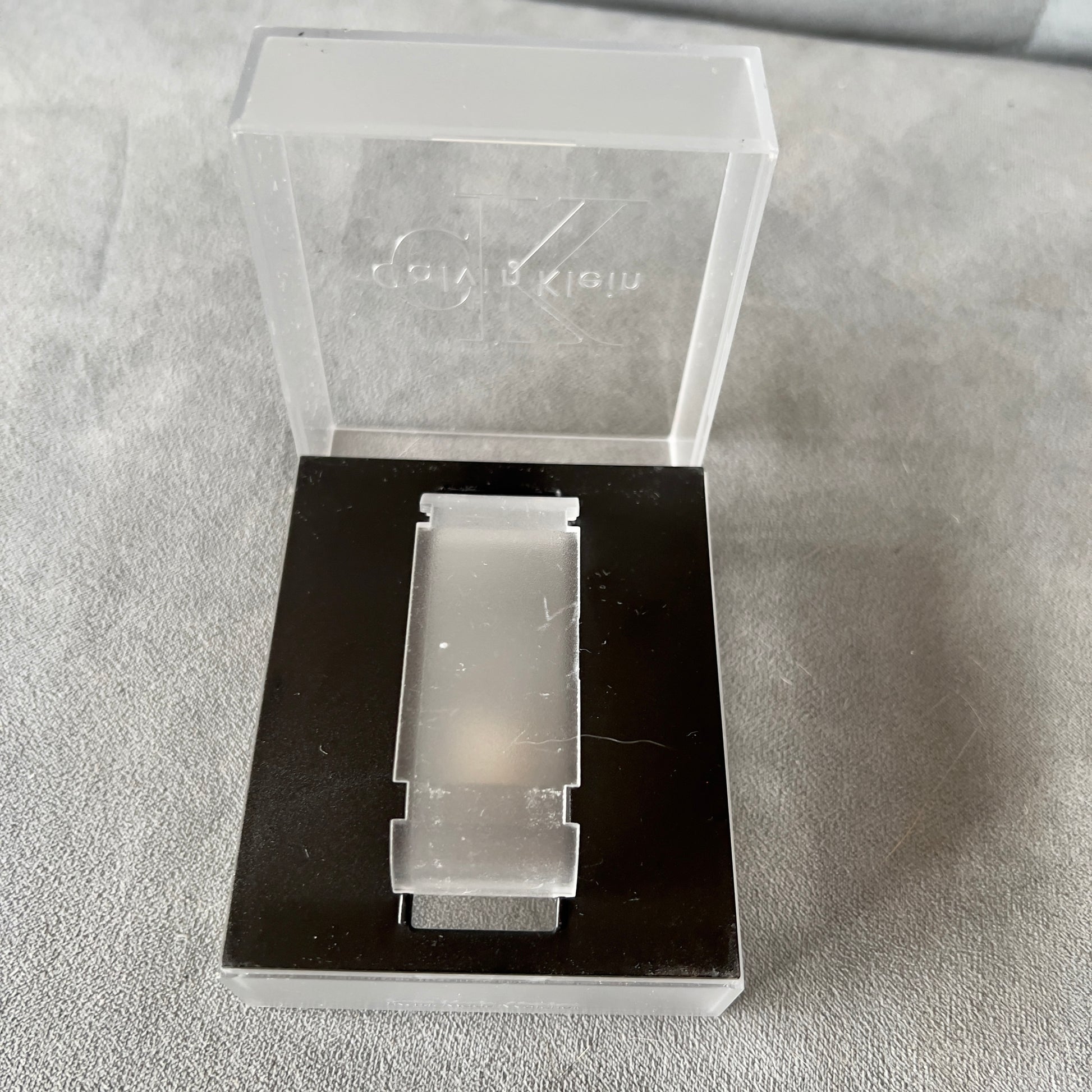 CALVIN KLEIN Transparent Box 3.75x3x2